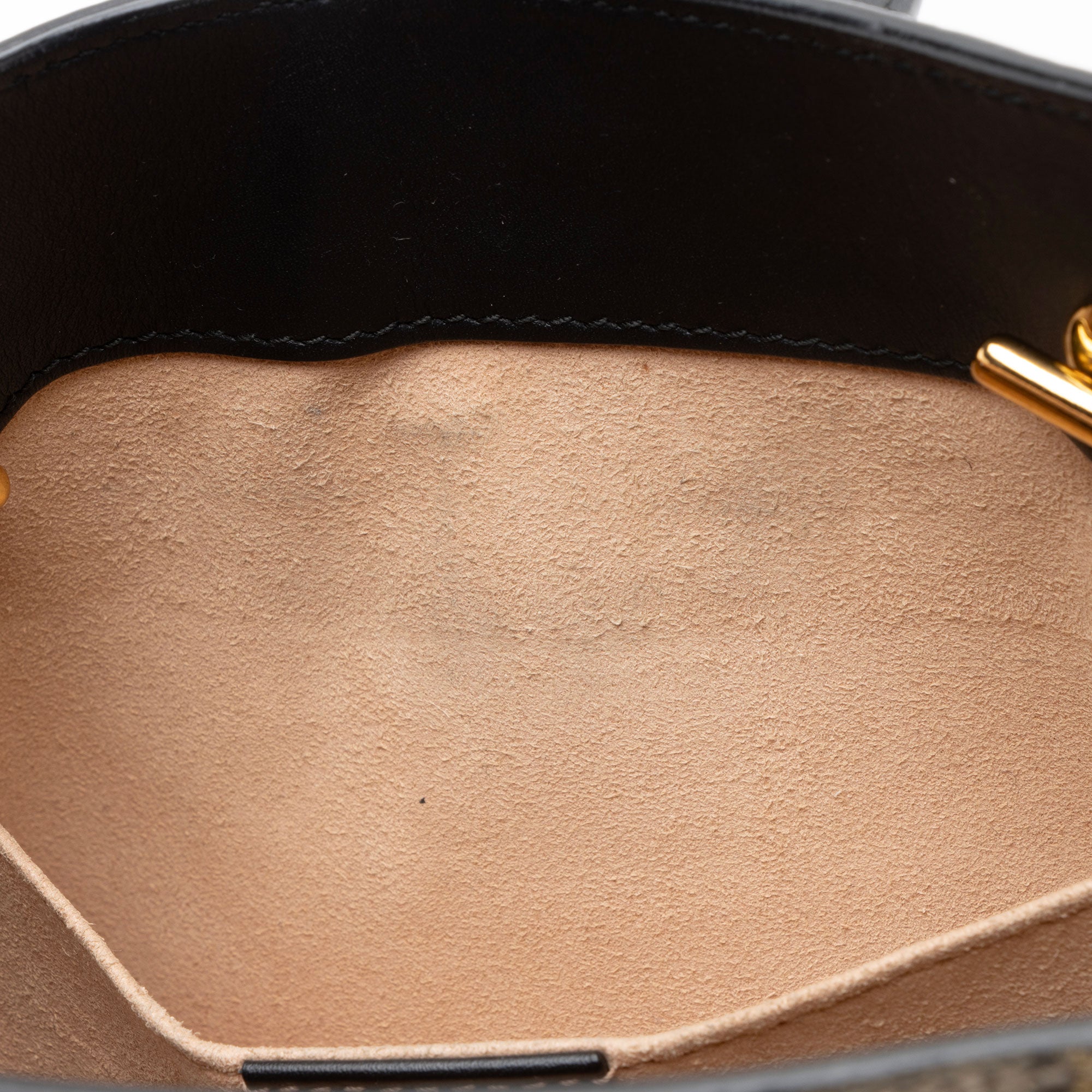 Gucci GG Supreme Bees Padlock Small Shoulder Bag (SHF-GLVNfB)