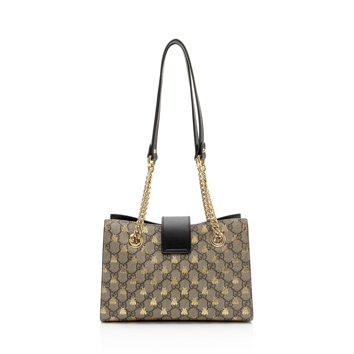Gucci GG Supreme Bees Padlock Small Tote