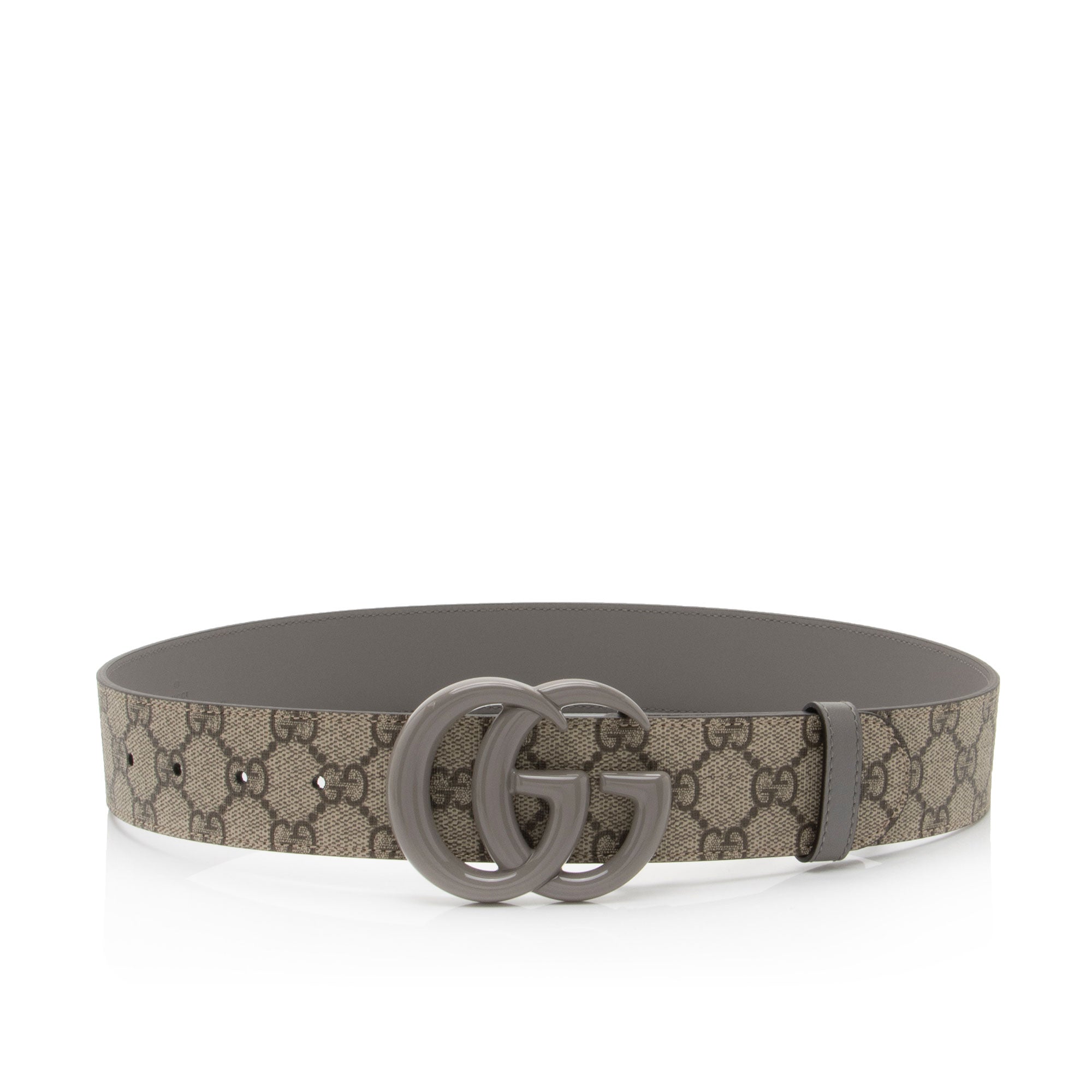 Gucci GG Supreme GG Marmont Wide Belt - Size 30 / 75 (SHF-xjmUKa)