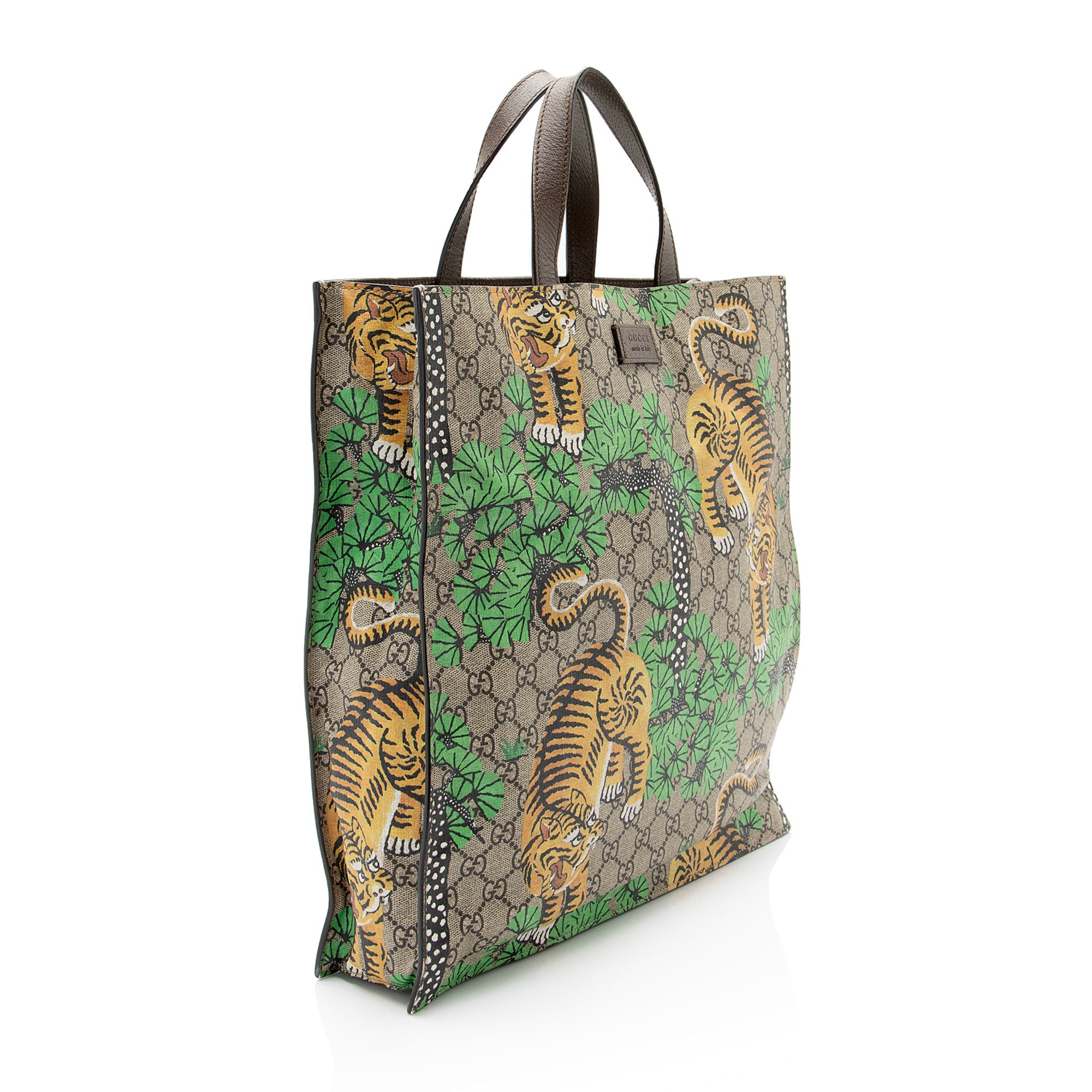 Gucci GG Supreme Bengal Tiger Tote