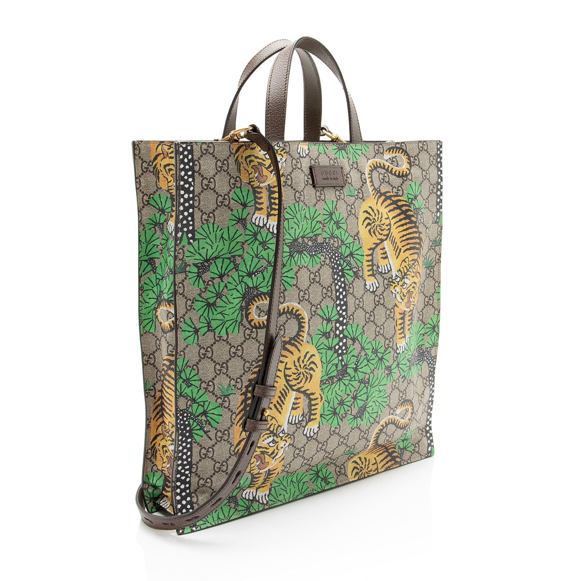Gucci GG Supreme Bengal Tiger Tote