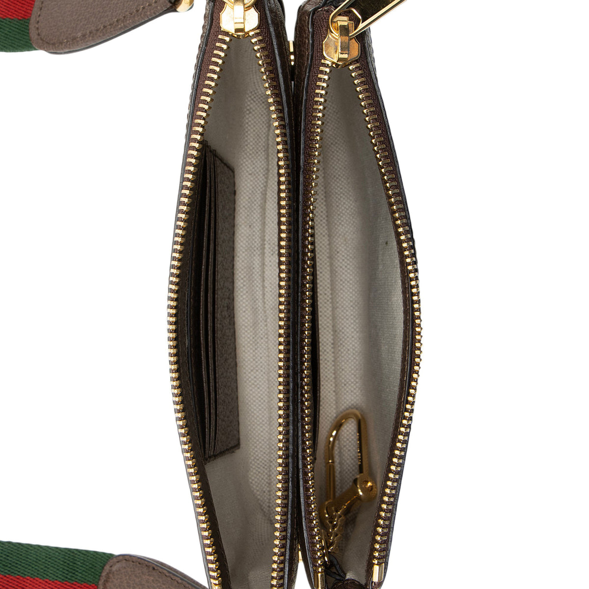 Gucci GG Supreme Blondie Double Zip Crossbody