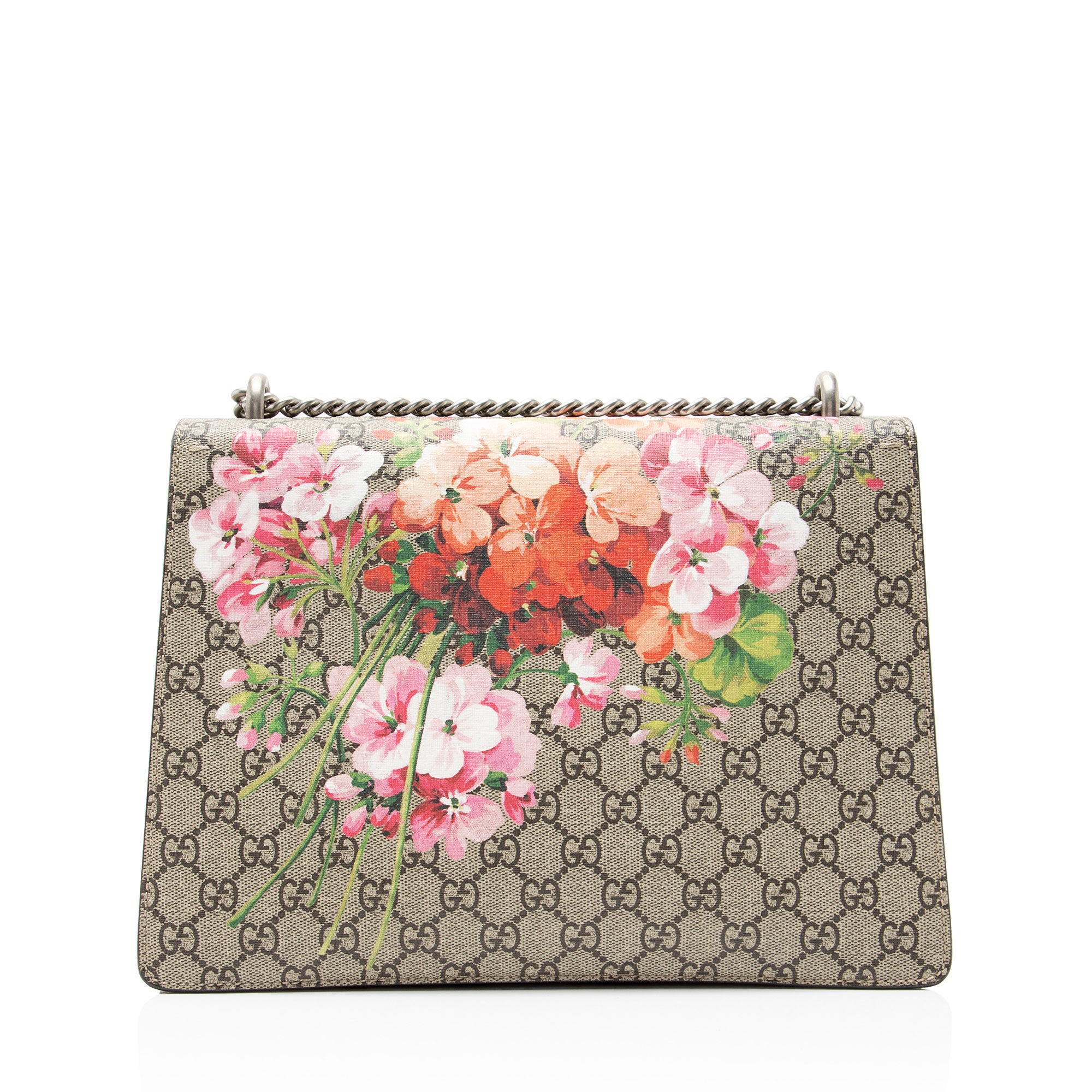 Gucci GG Supreme Blooms Dionysus Large Shoulder Bag