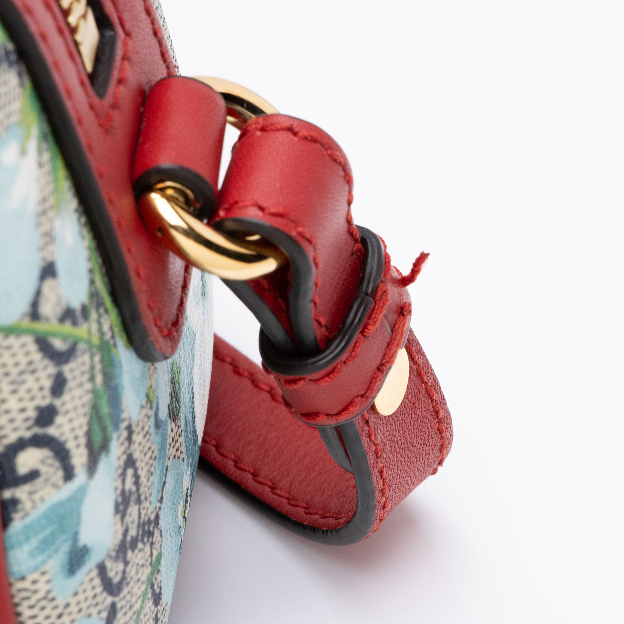 Gucci GG Supreme Blooms Mini Boston Bag (SHF-On3Jgx)