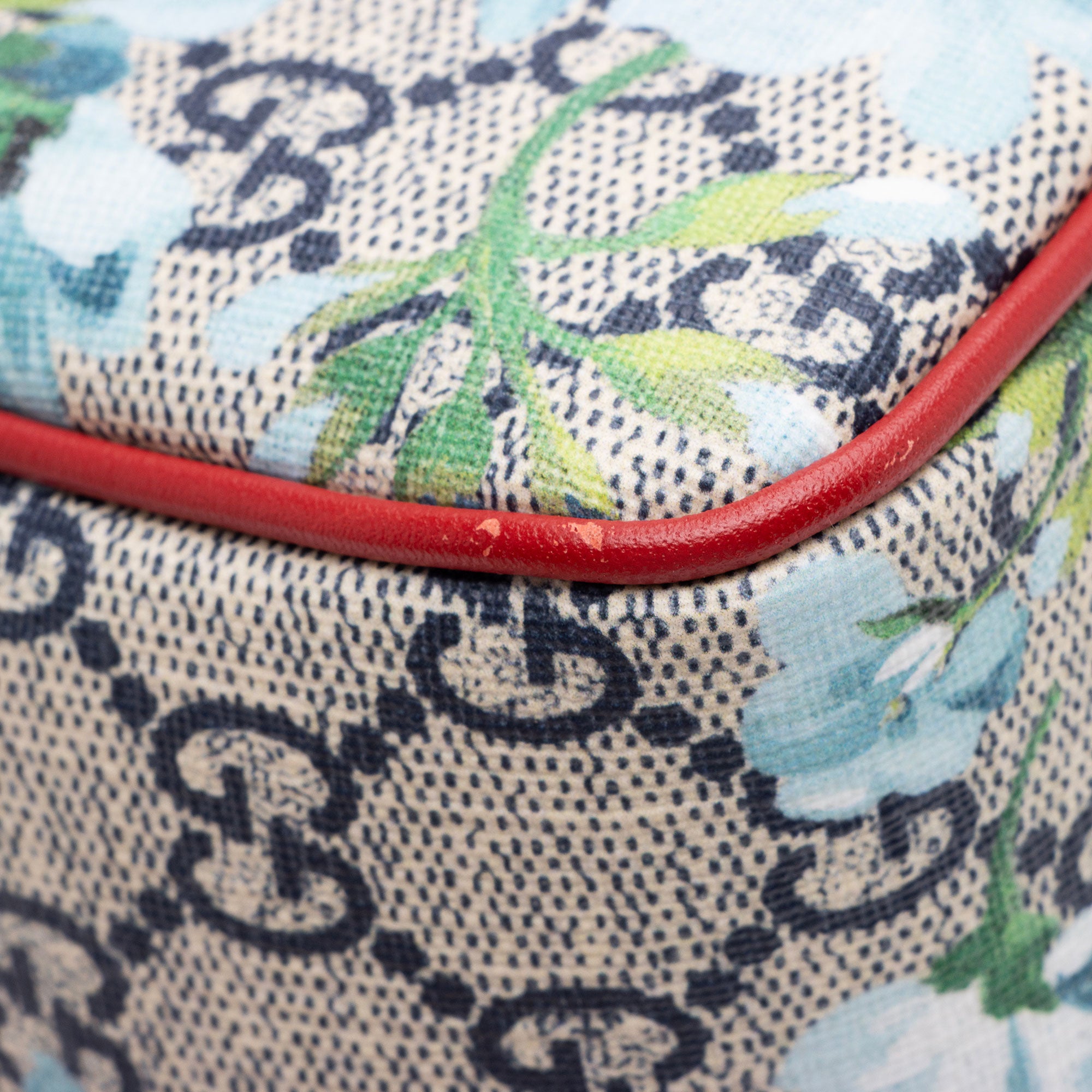 Gucci GG Supreme Blooms Mini Boston Bag (SHF-On3Jgx)