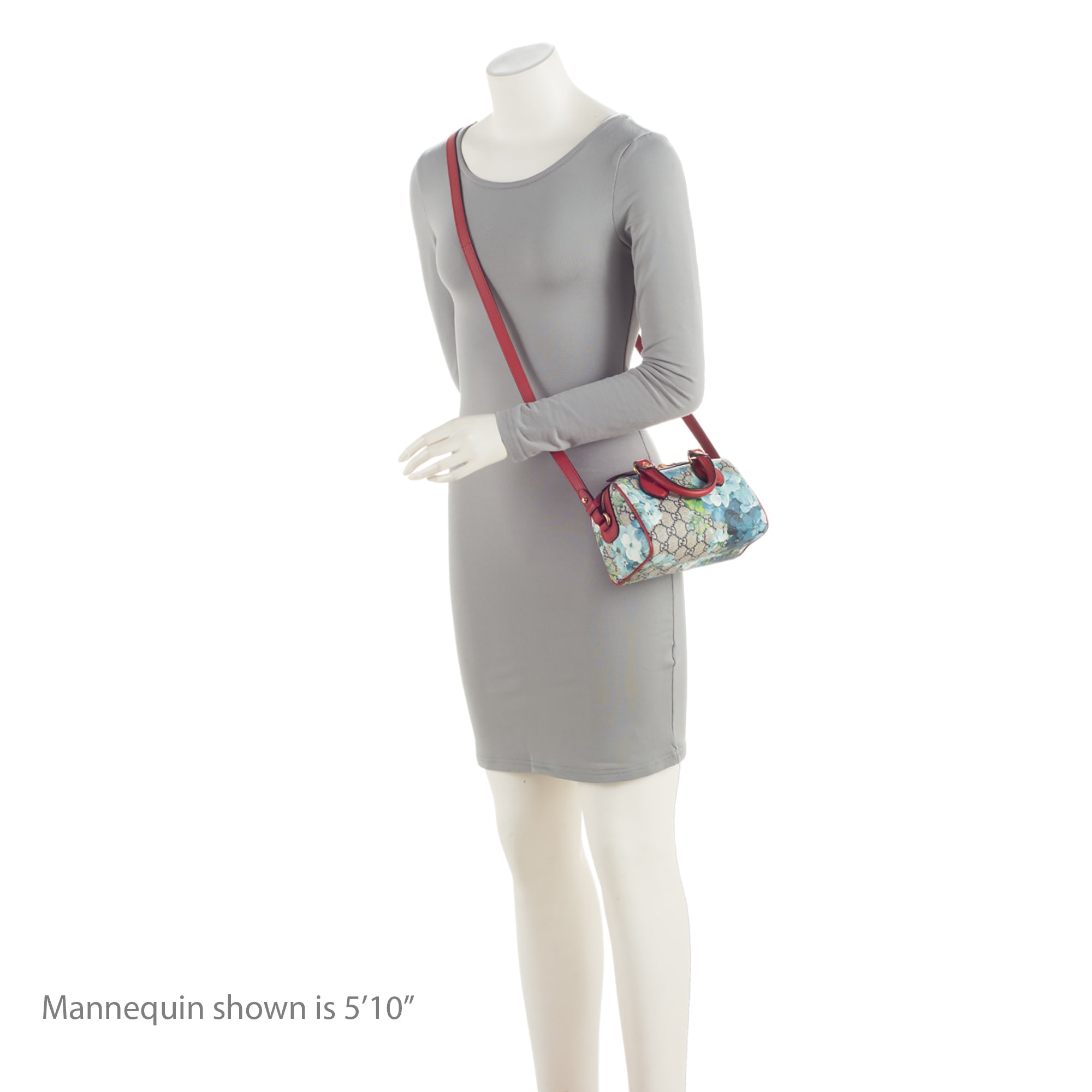 Gucci GG Supreme Blooms Mini Boston Bag (SHF-On3Jgx)