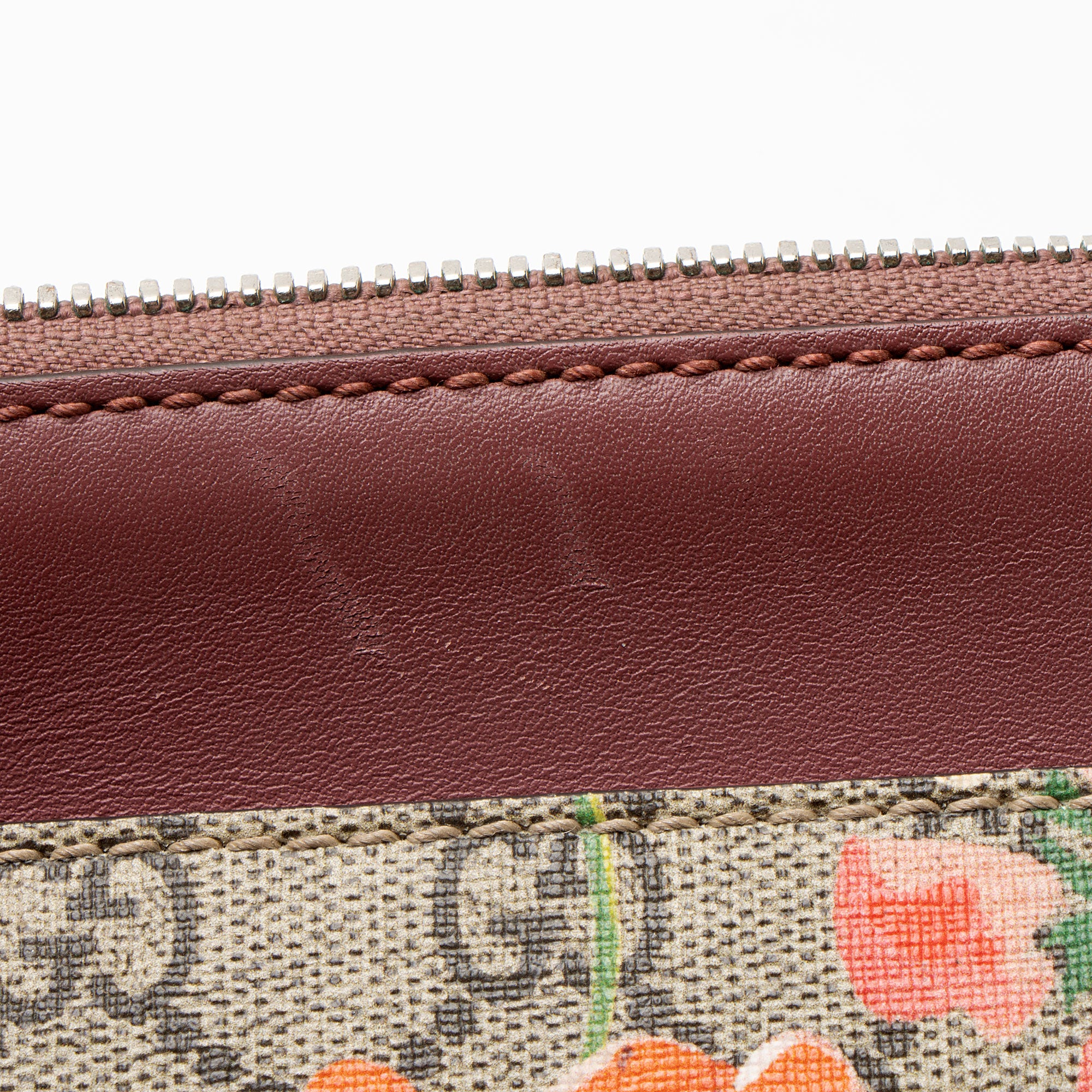 Gucci GG Supreme Blooms Mini Zip Tote