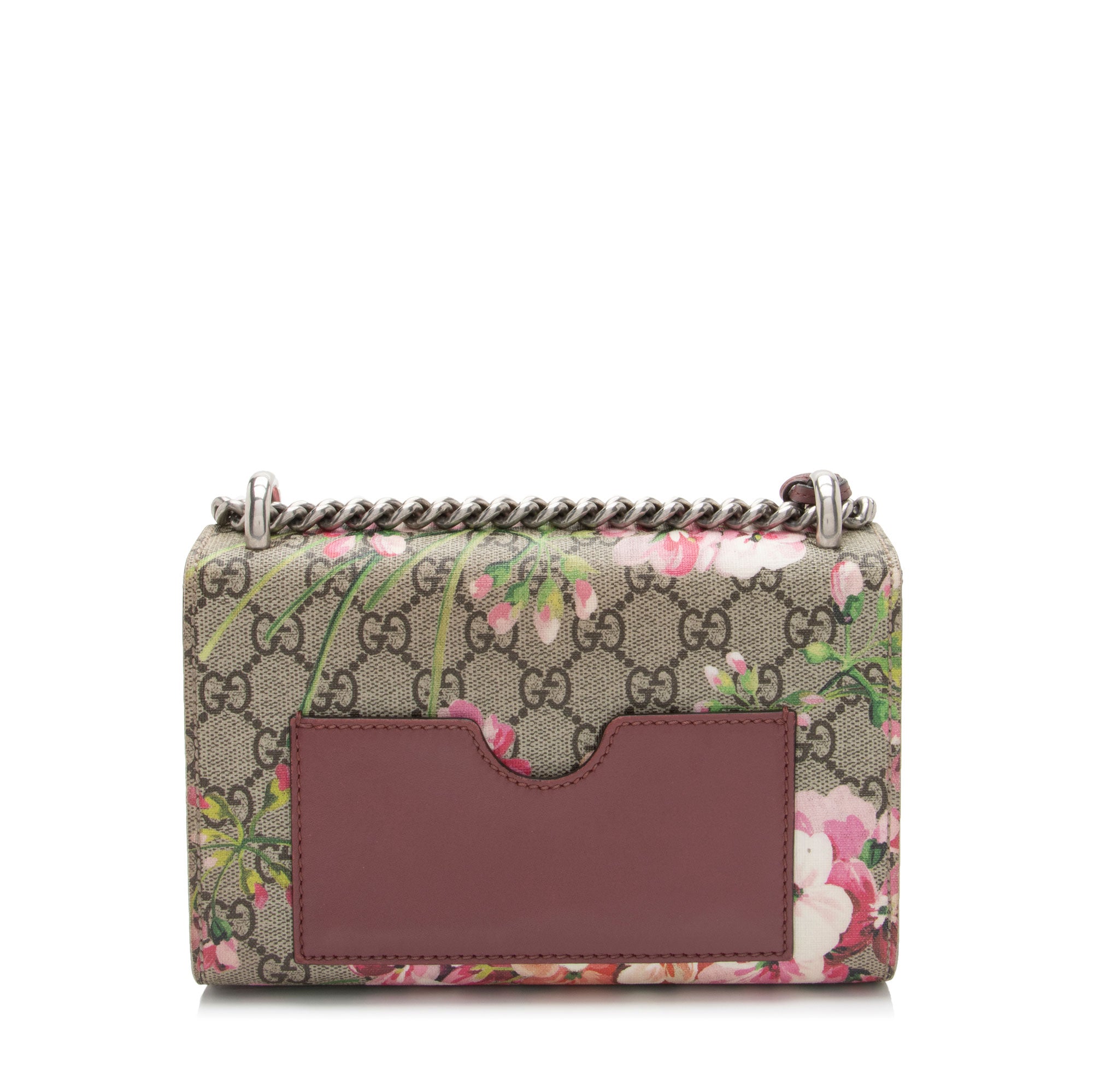 Gucci GG Supreme Blooms Padlock Small Shoulder Bag (SHF-BfraHH)