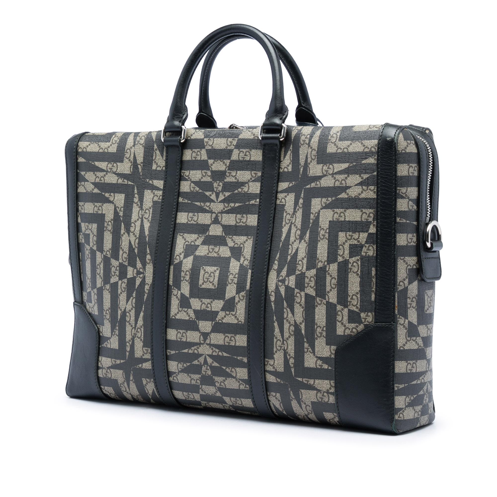 Gucci GG Supreme Caleido Eden Briefcase