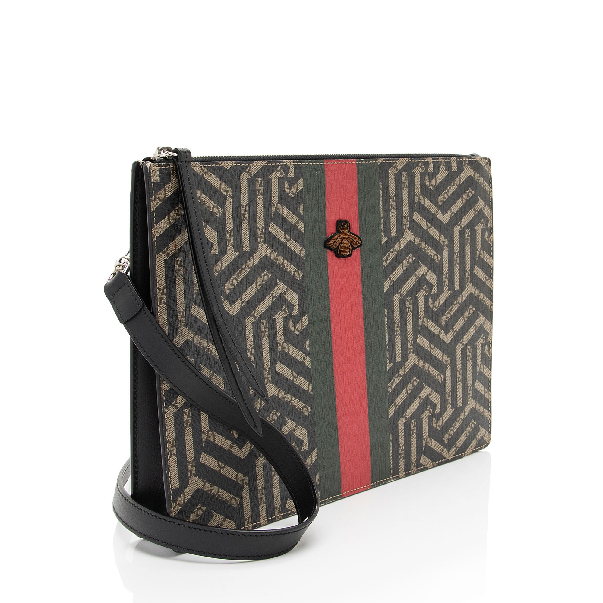 Gucci GG Supreme Caleido Web Small Messenger