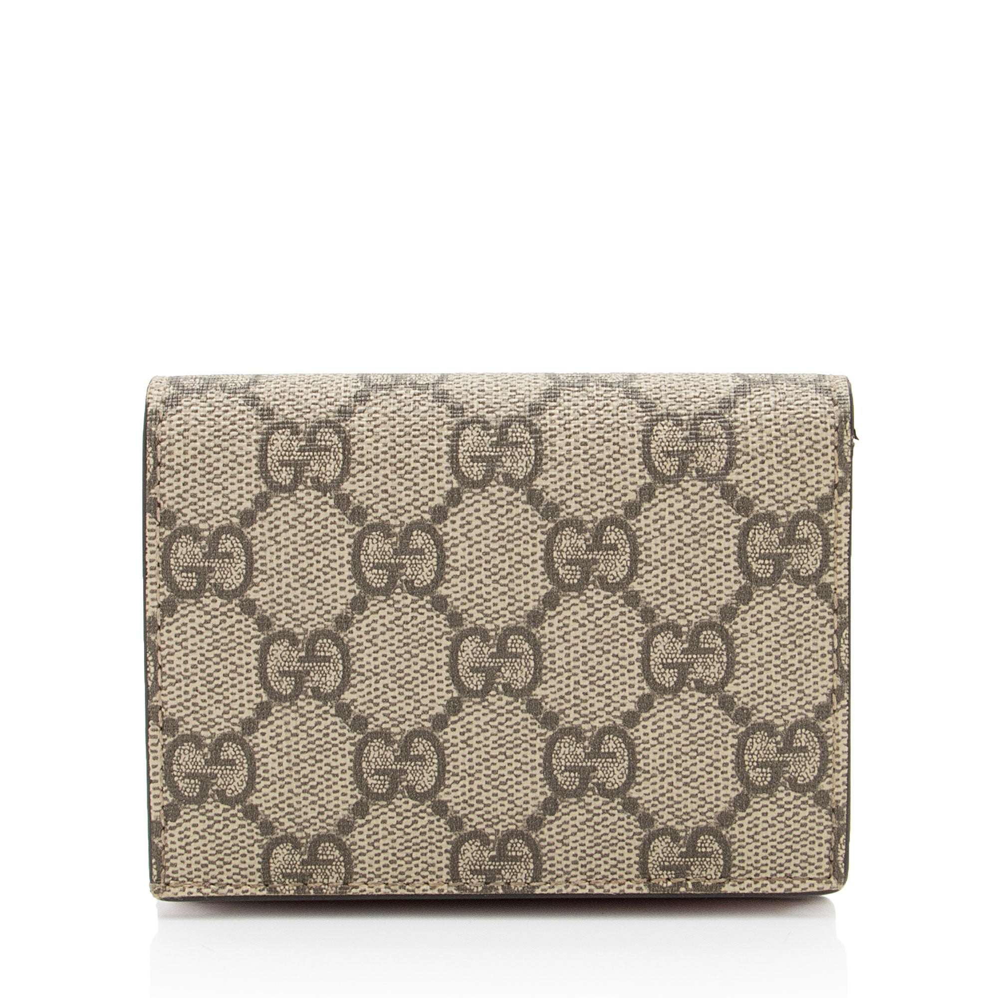 Gucci GG Supreme Cherry Compact Wallet