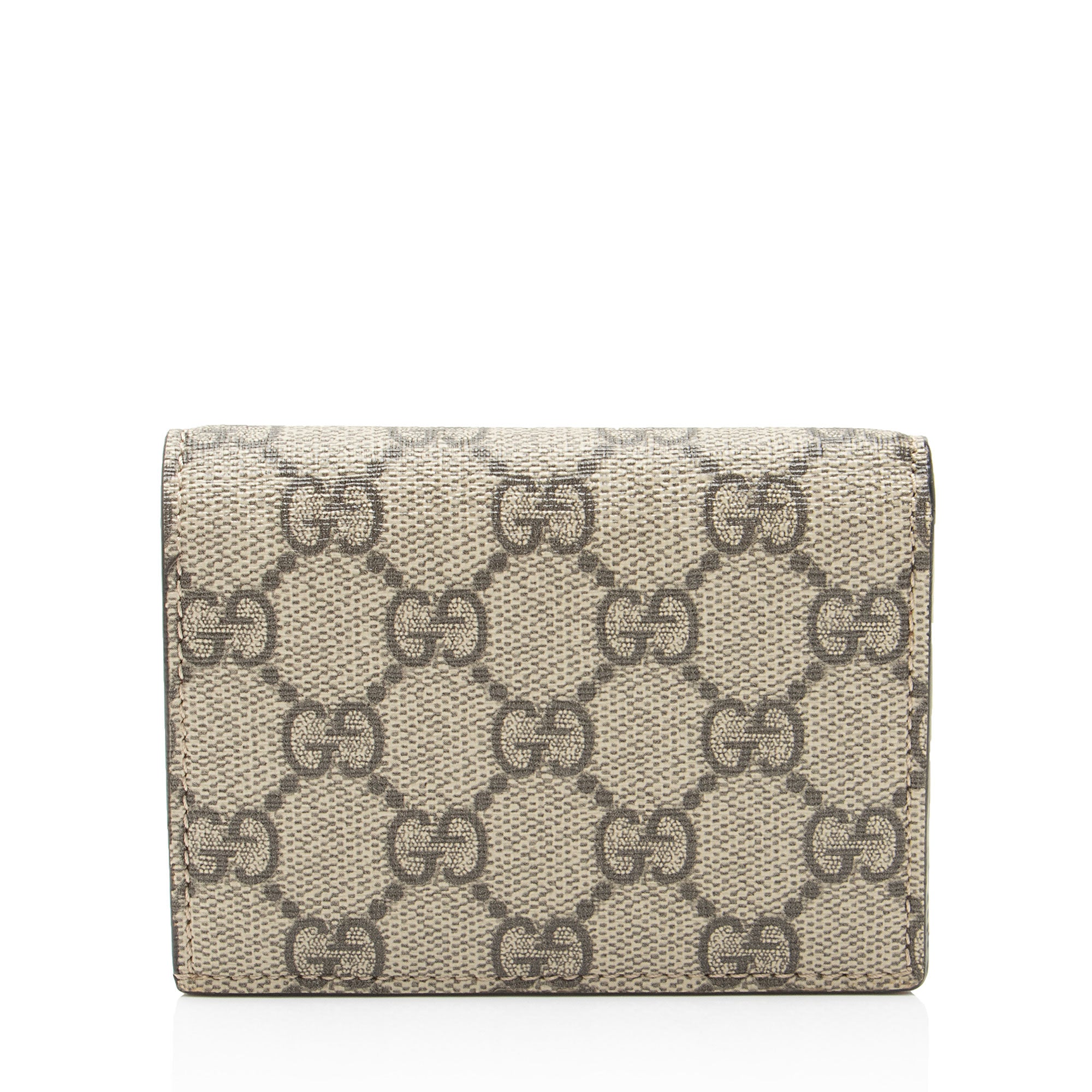 Gucci GG Supreme Cherry Compact Wallet