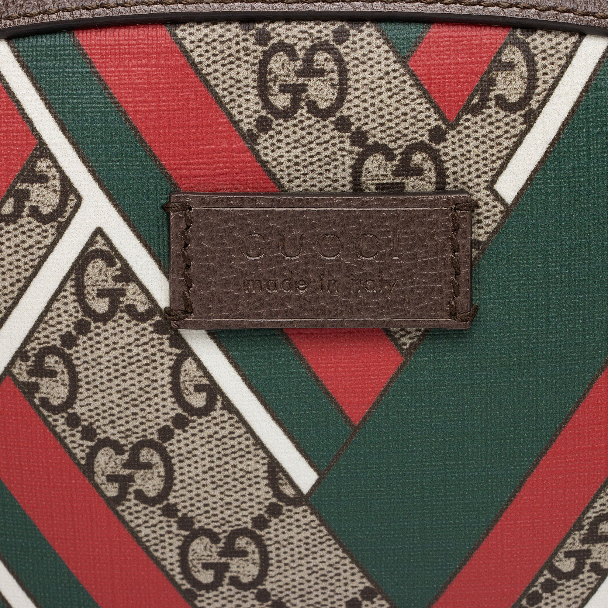 Gucci GG Supreme Chevron Medium Day Backpack (SHF-NG4dLJ)