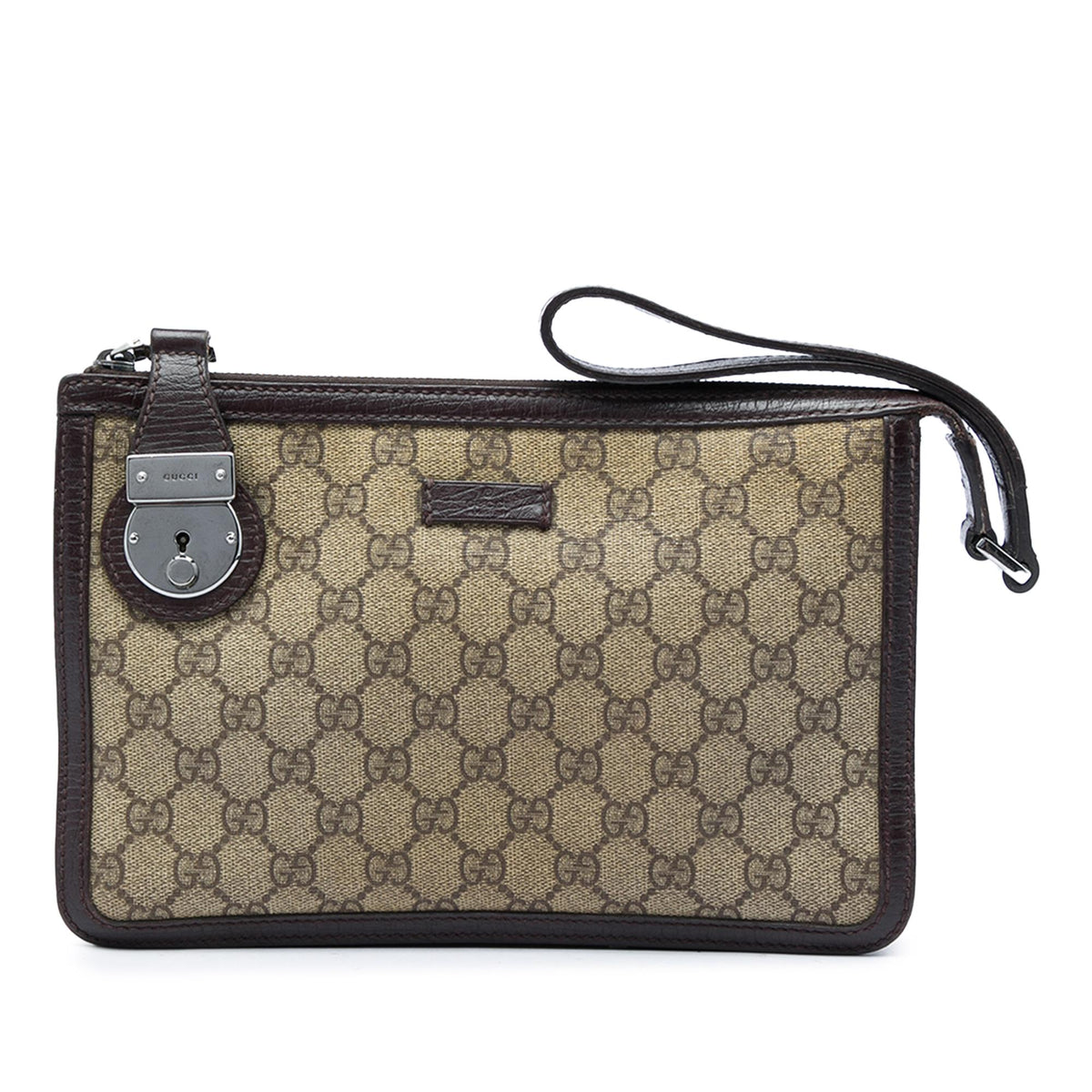Gucci GG Supreme Clutch