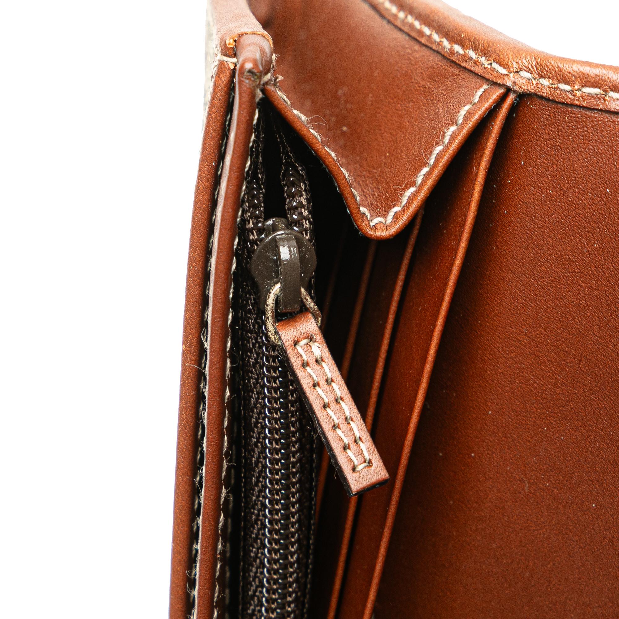 Gucci GG Supreme Continental Flap Wallet