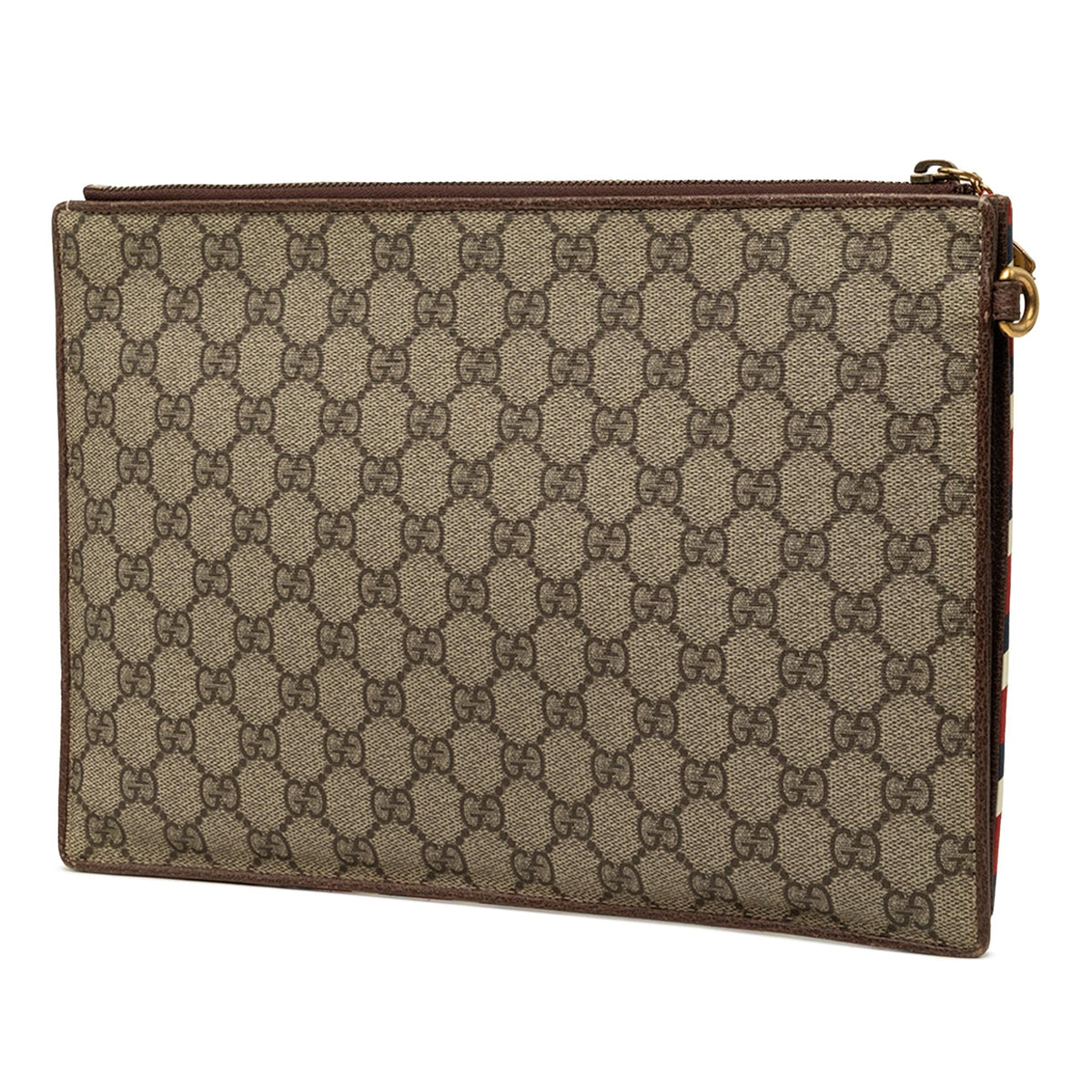 Gucci GG Supreme Courrier Clutch