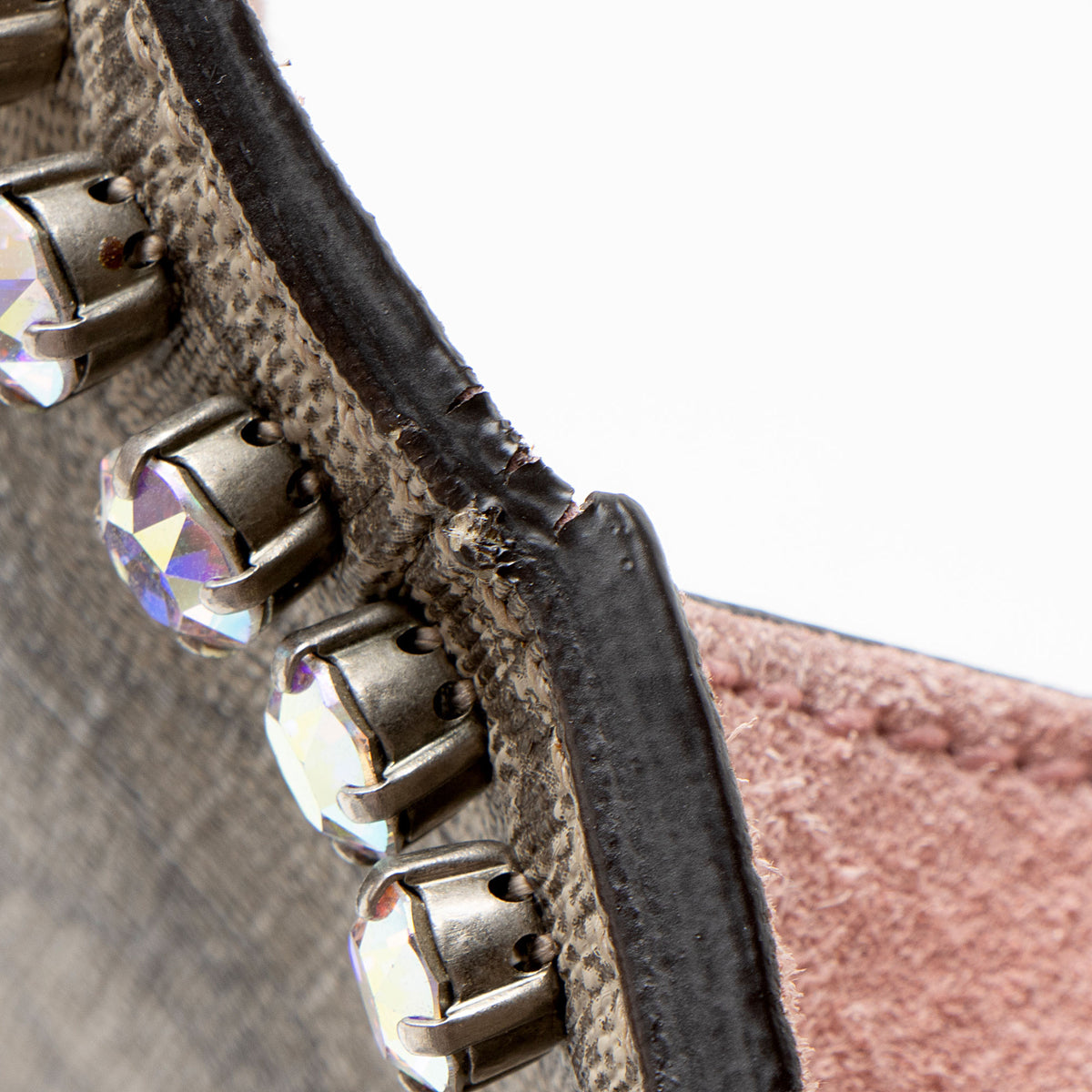 Gucci GG Supreme Crystal Studded Dionysus Medium Shoulder Bag