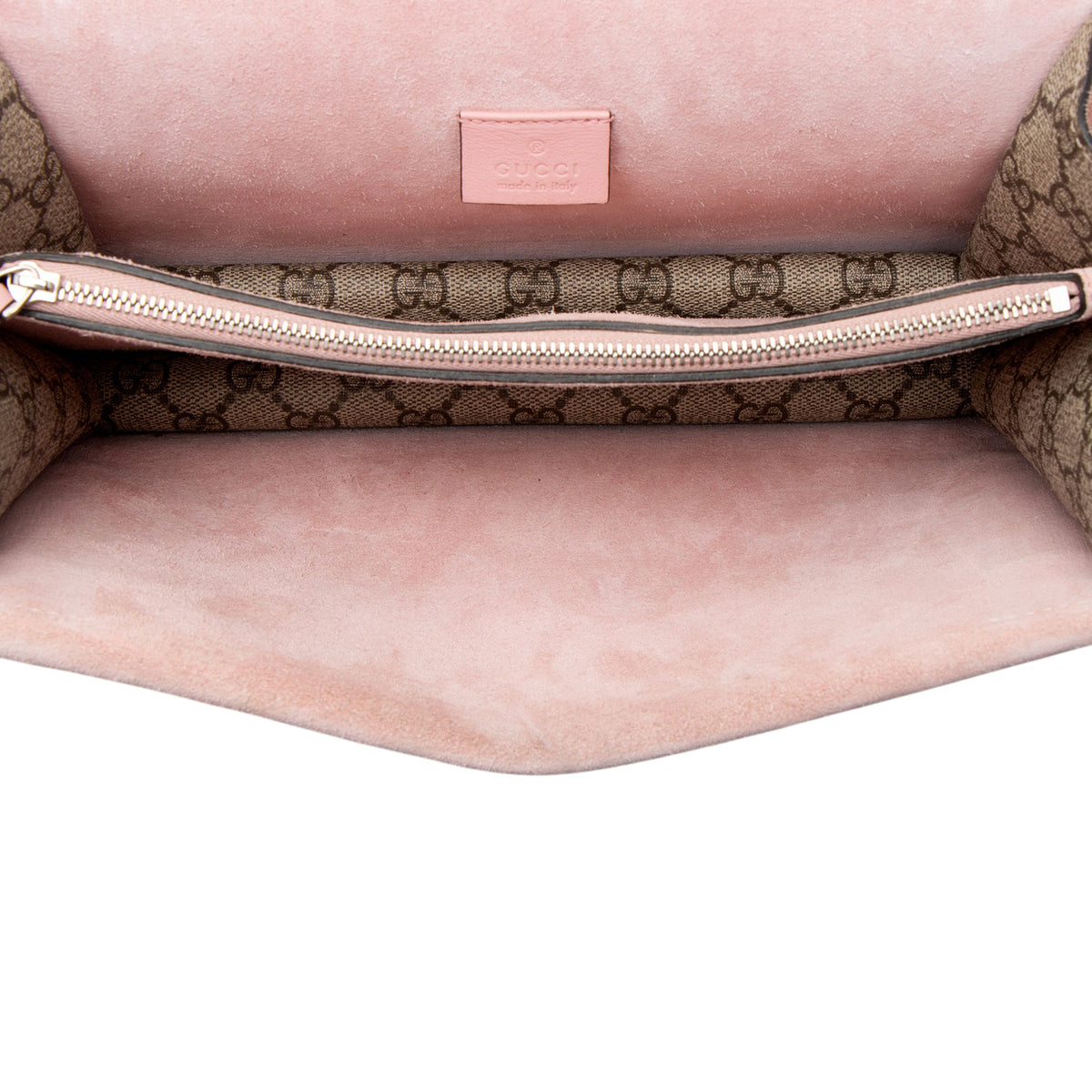 Gucci GG Supreme Crystal Studded Dionysus Medium Shoulder Bag