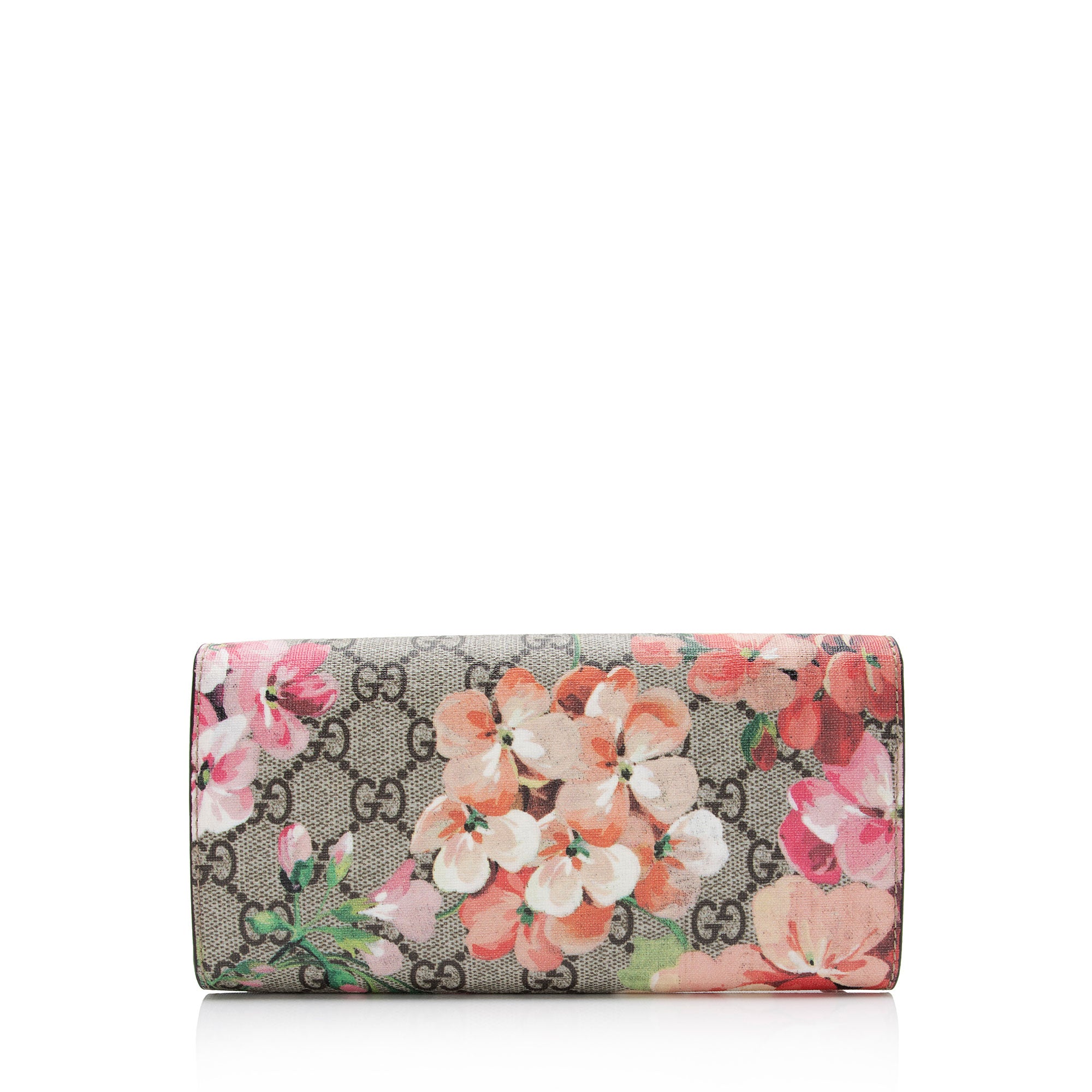 Gucci GG Supreme Blooms Dionysus Mini Wallet on Chain Bag (SHF-I8Vu9w)