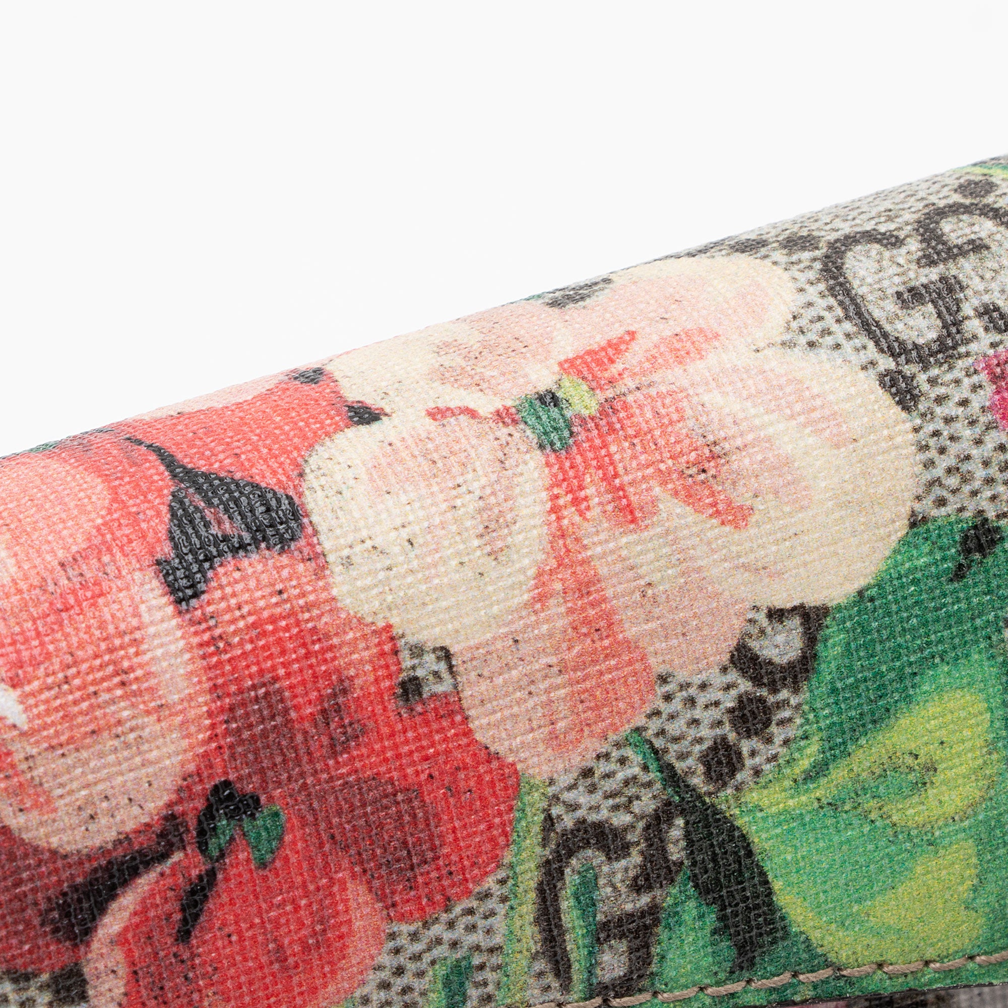 Gucci GG Supreme Blooms Dionysus Mini Wallet on Chain Bag (SHF-I8Vu9w)