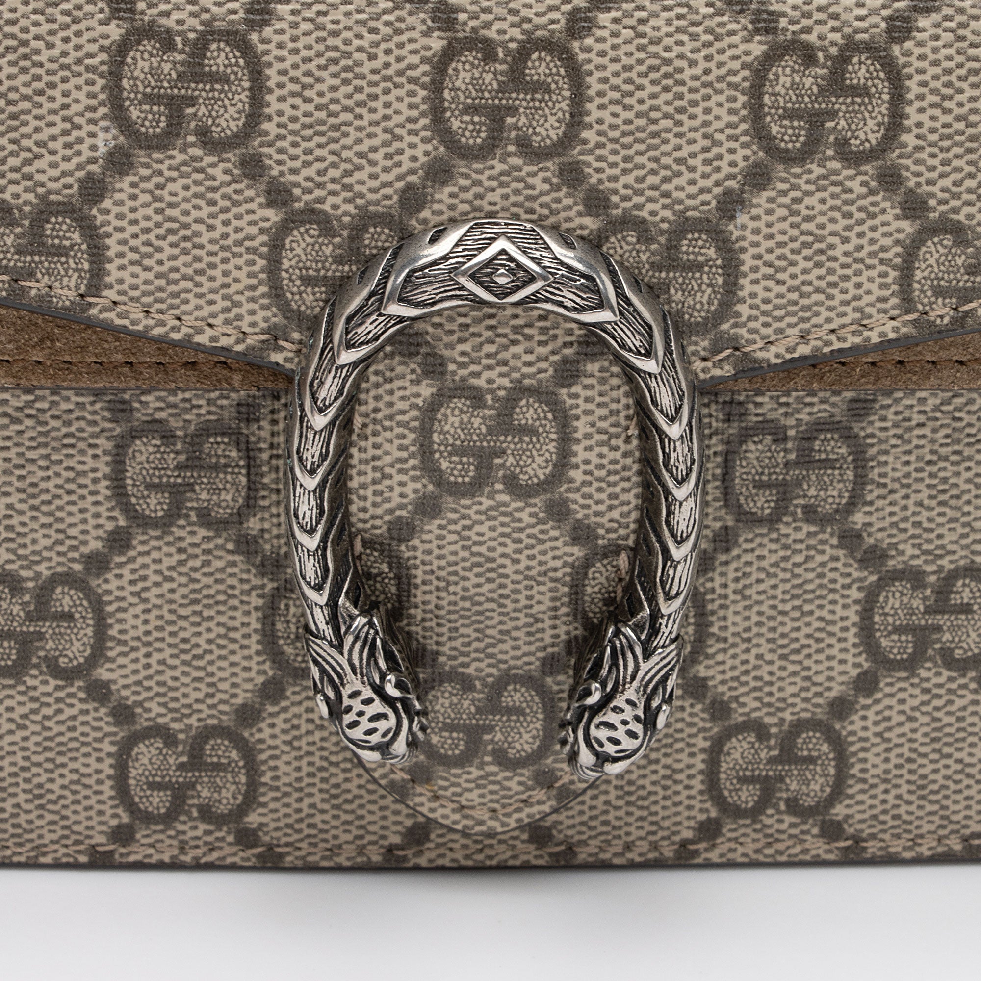 Gucci GG Supreme Dionysus Super Mini Bag (SHF-b5uqHL)