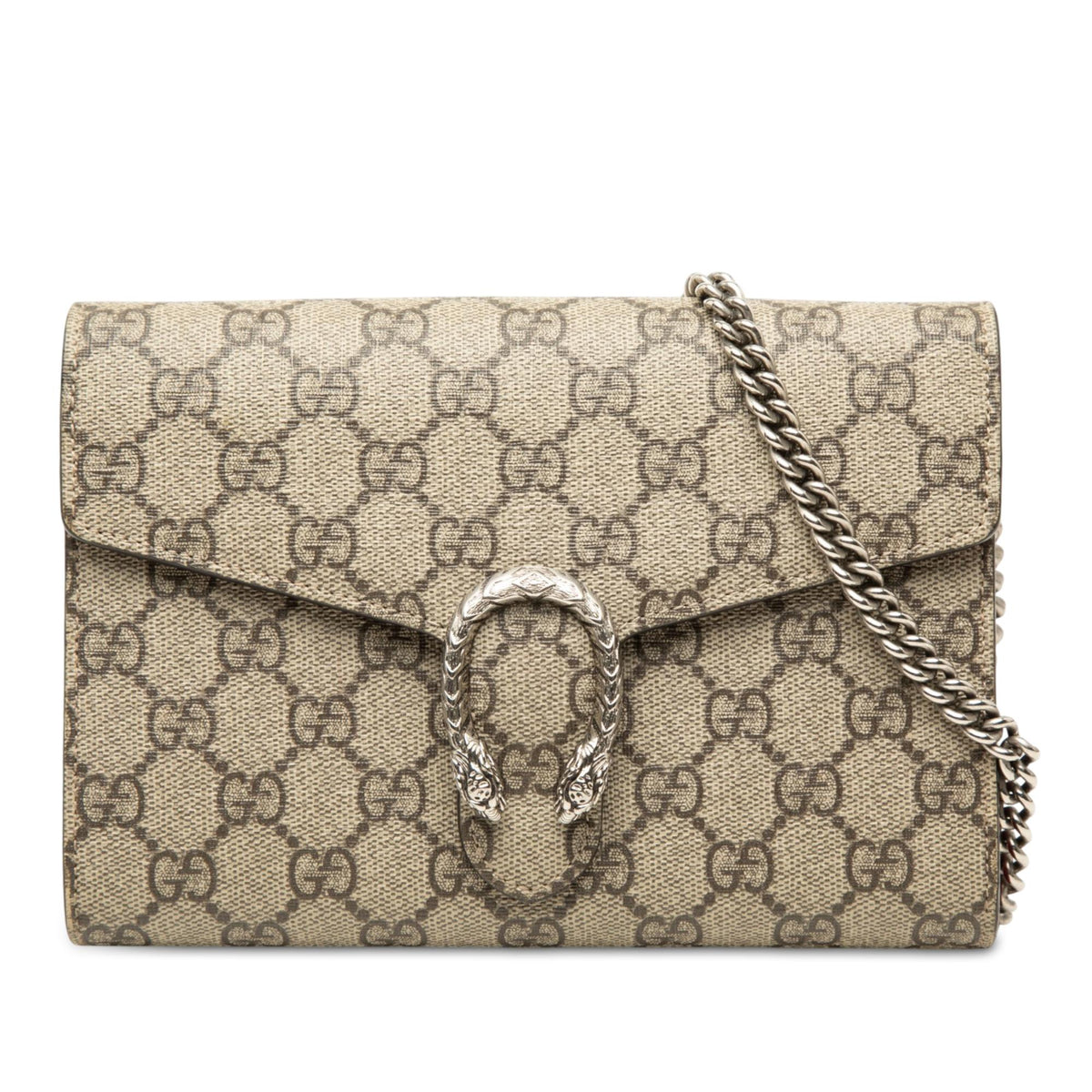 Gucci GG Supreme Dionysus Wallet on Chain