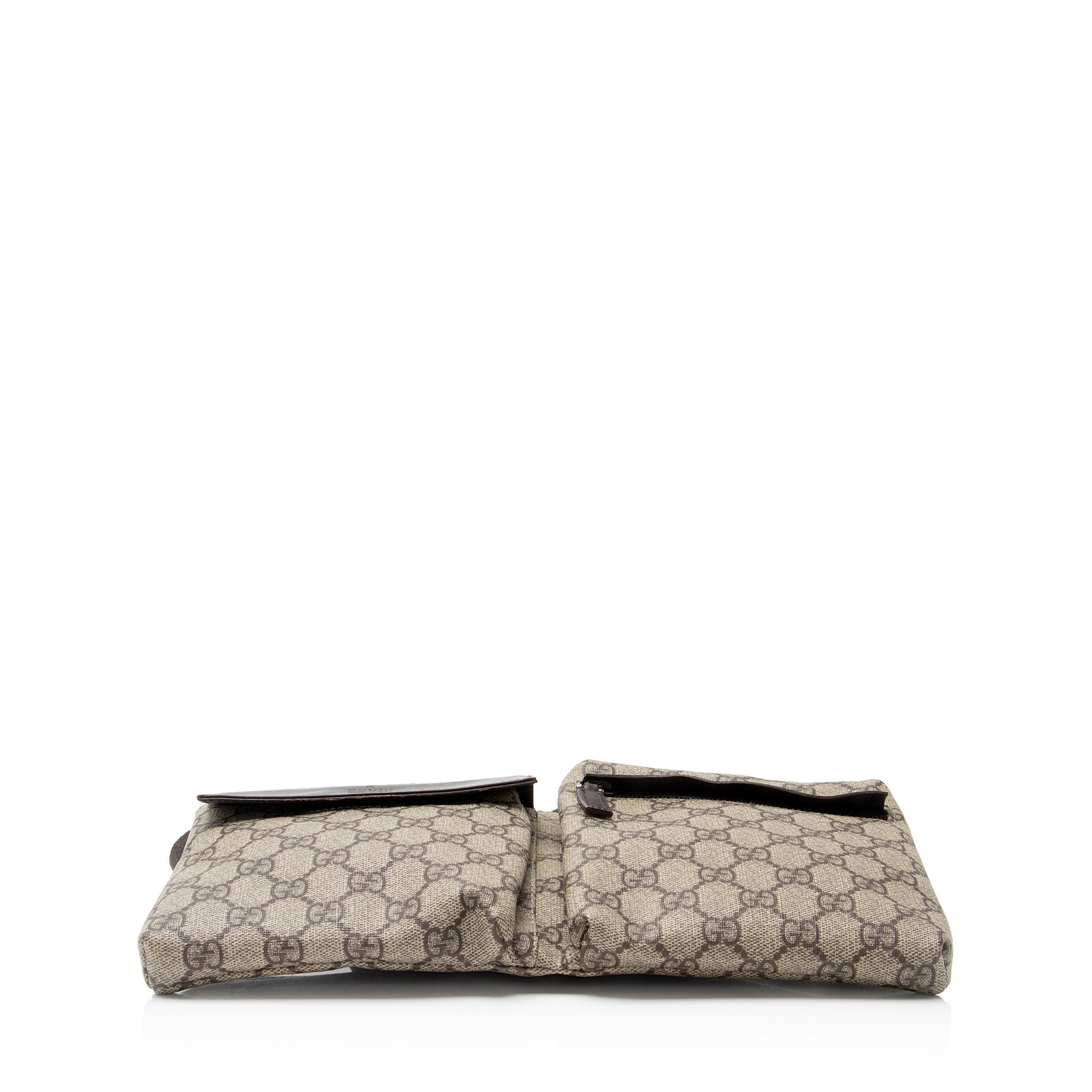 Gucci GG Supreme Double Pocket Belt Bag - FINAL SALE