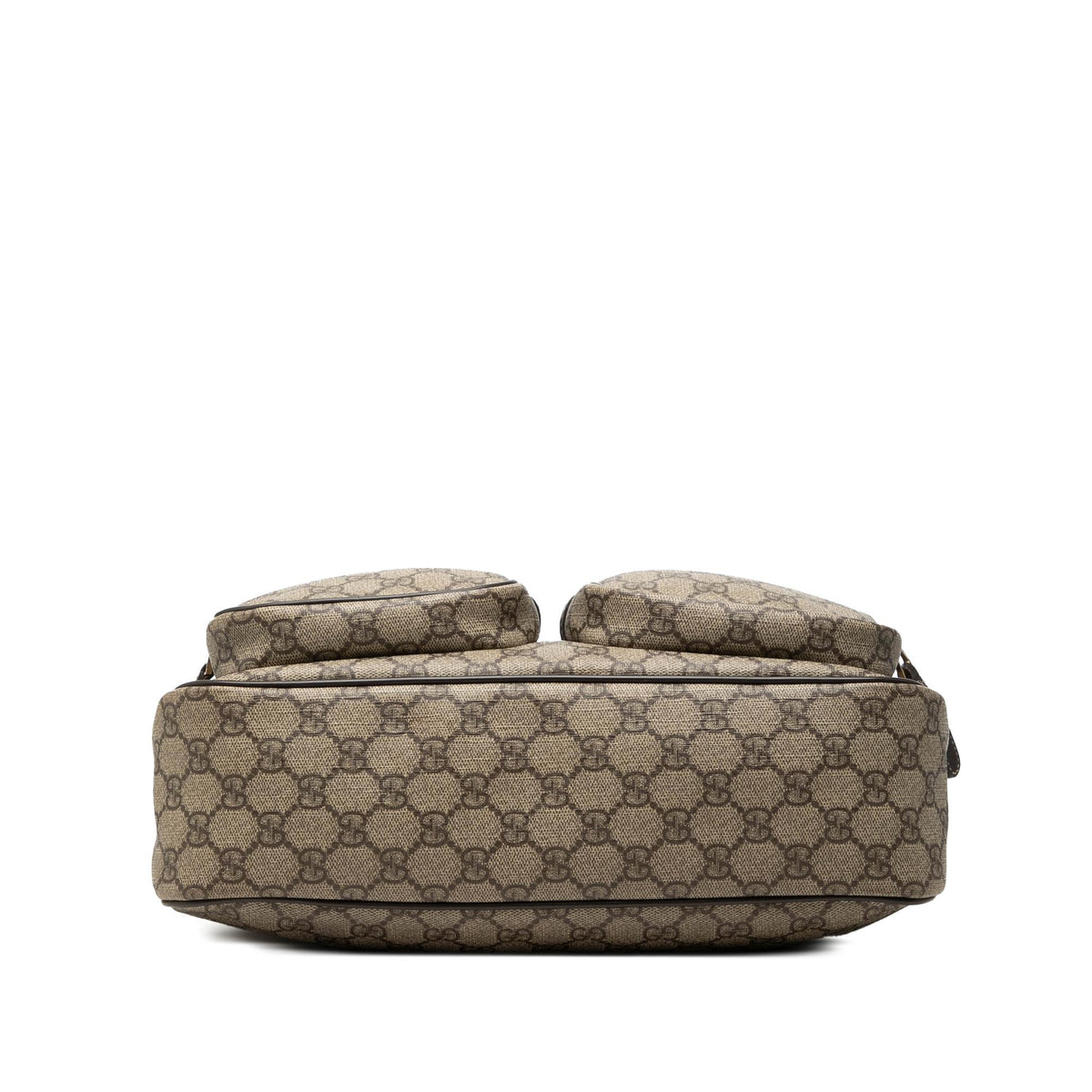 Gucci GG Supreme Double Pocket Crossbody