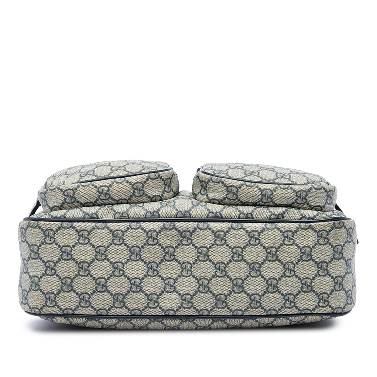 Gucci GG Supreme Double Pocket Crossbody