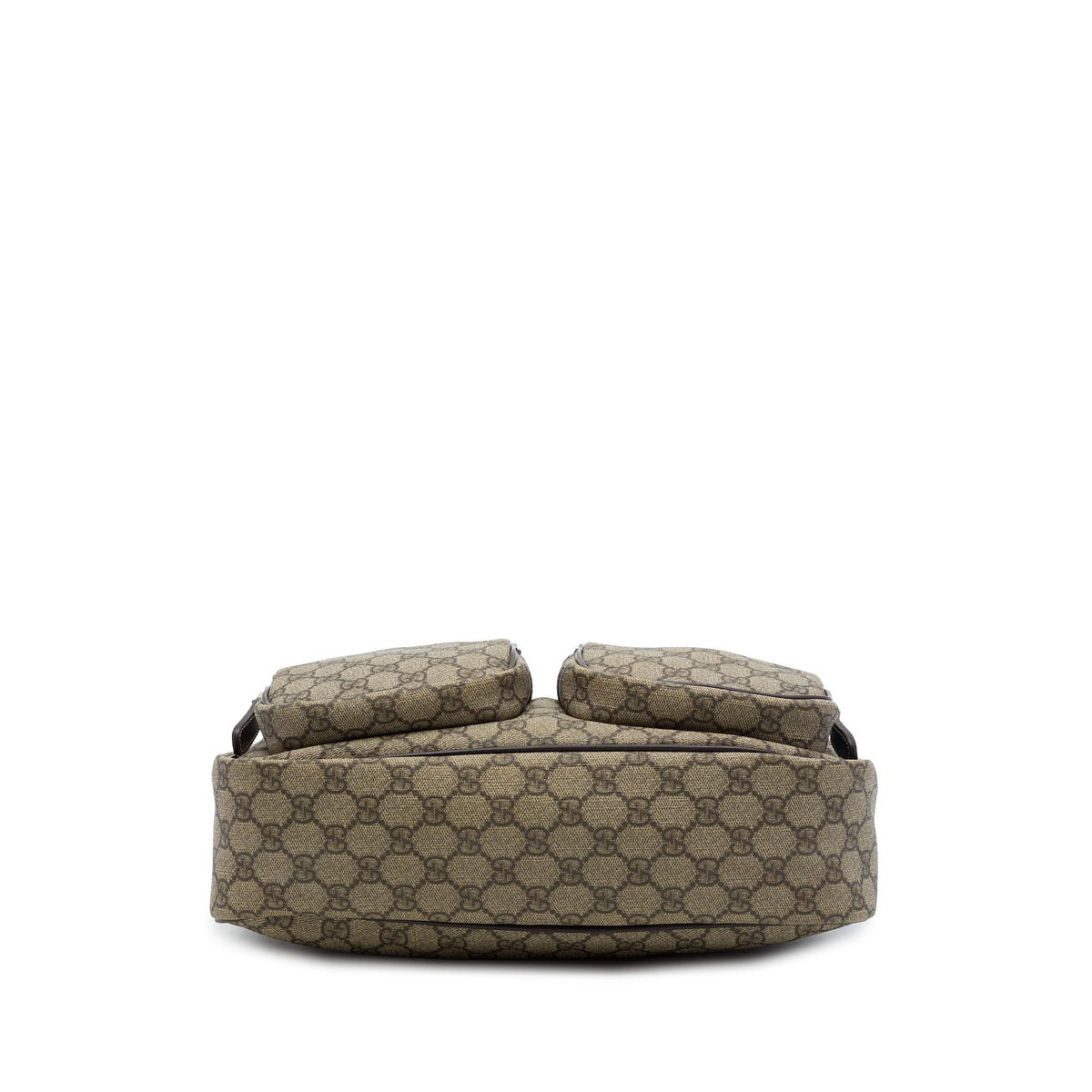 Gucci GG Supreme Double Pocket Crossbody