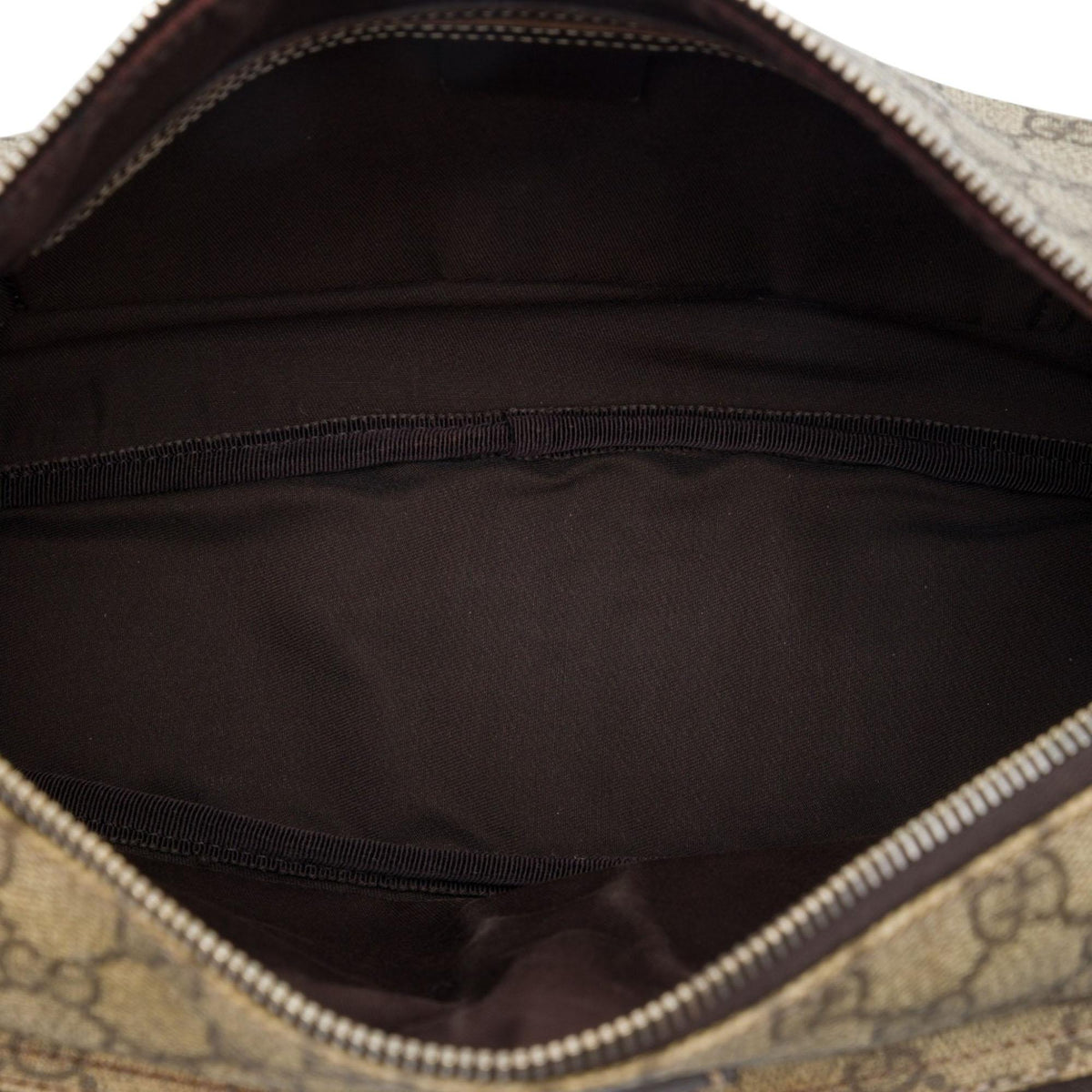 Gucci GG Supreme Double Pocket Crossbody