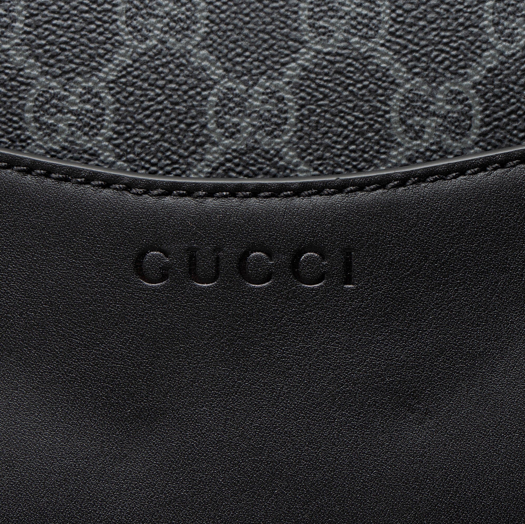 Gucci GG Supreme Emblem Briefcase