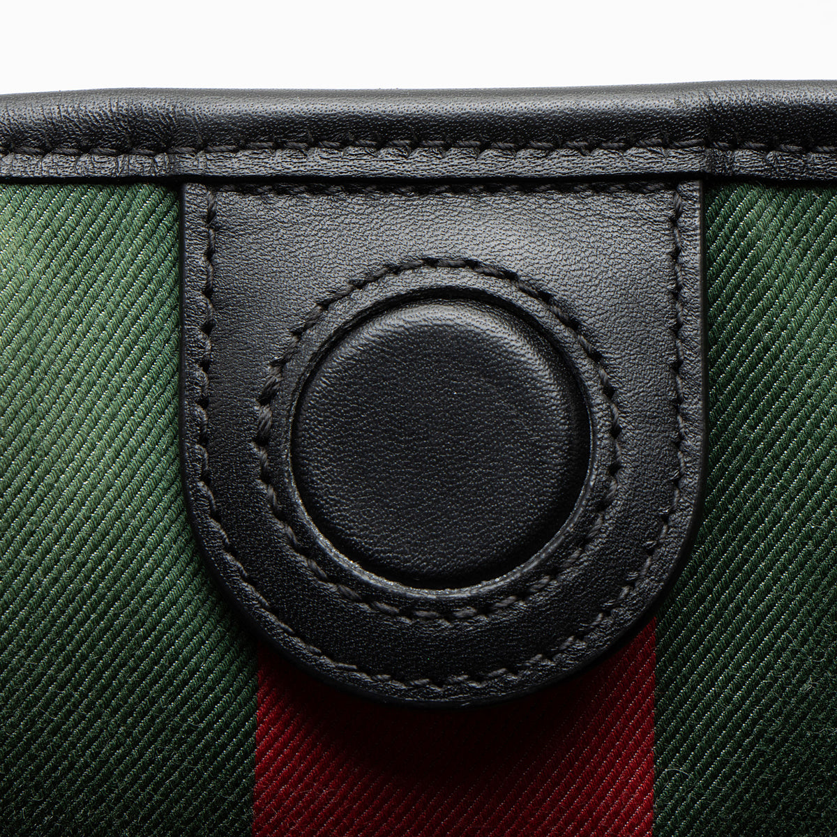 Gucci GG Supreme Emblem Medium Bucket Bag