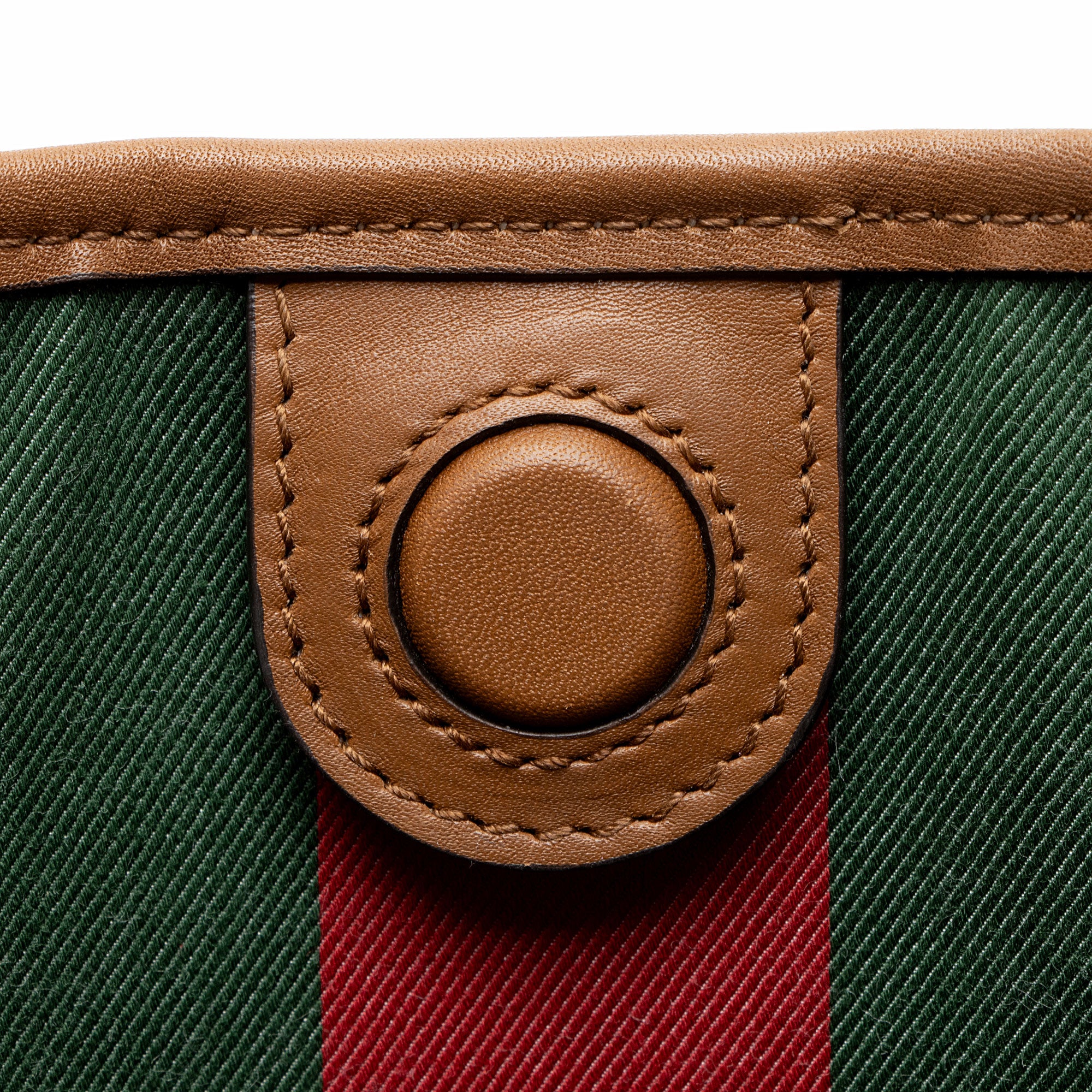 Gucci GG Supreme Emblem Small Bucket Bag