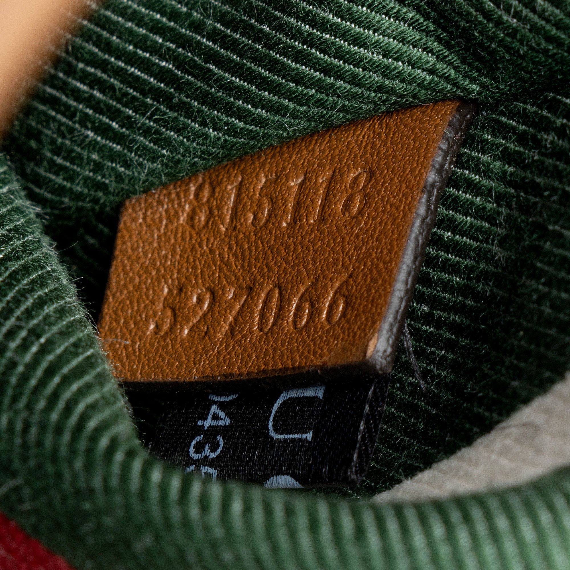 Gucci GG Supreme Emblem Small Bucket Bag