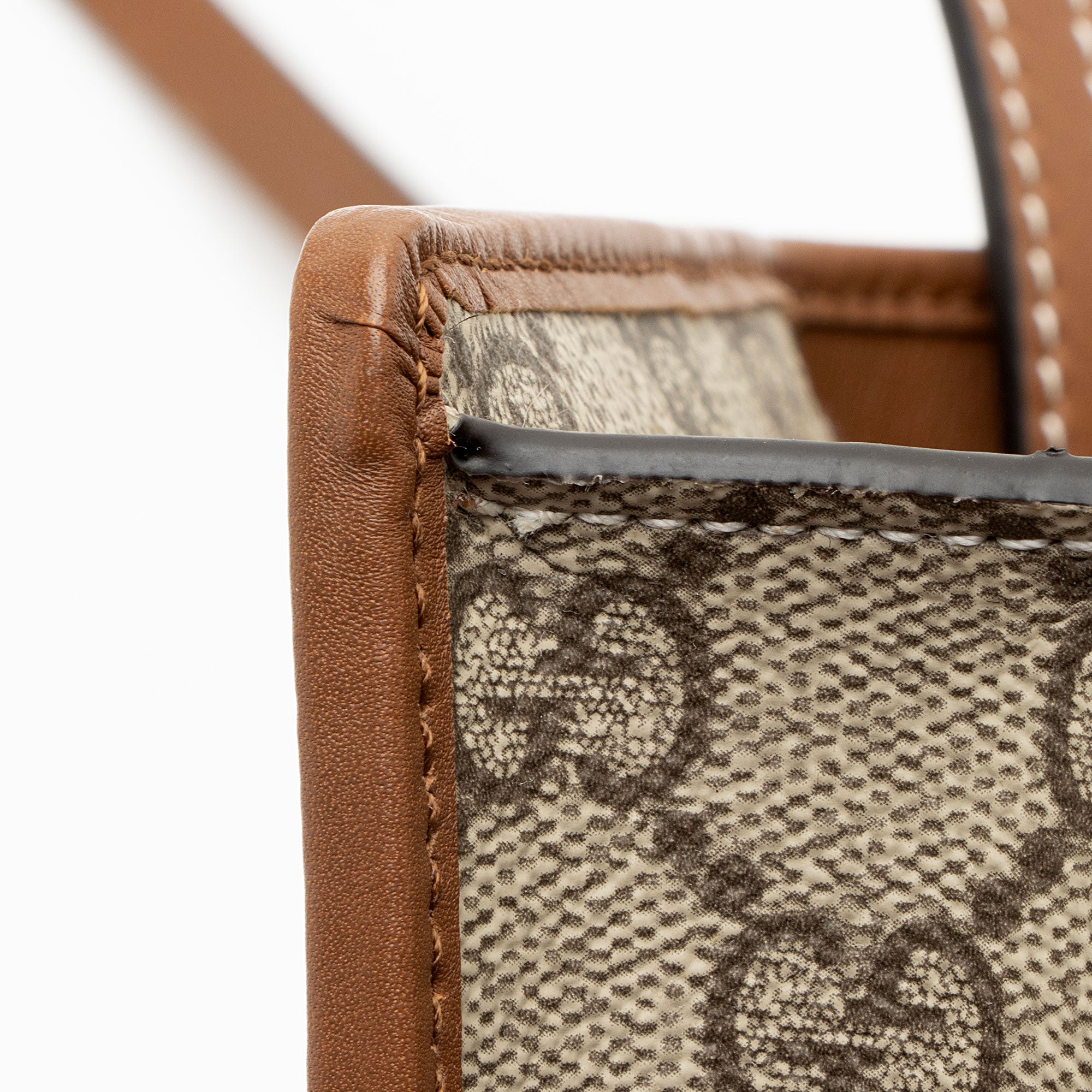 Gucci GG Supreme Emblem Wallet on Strap