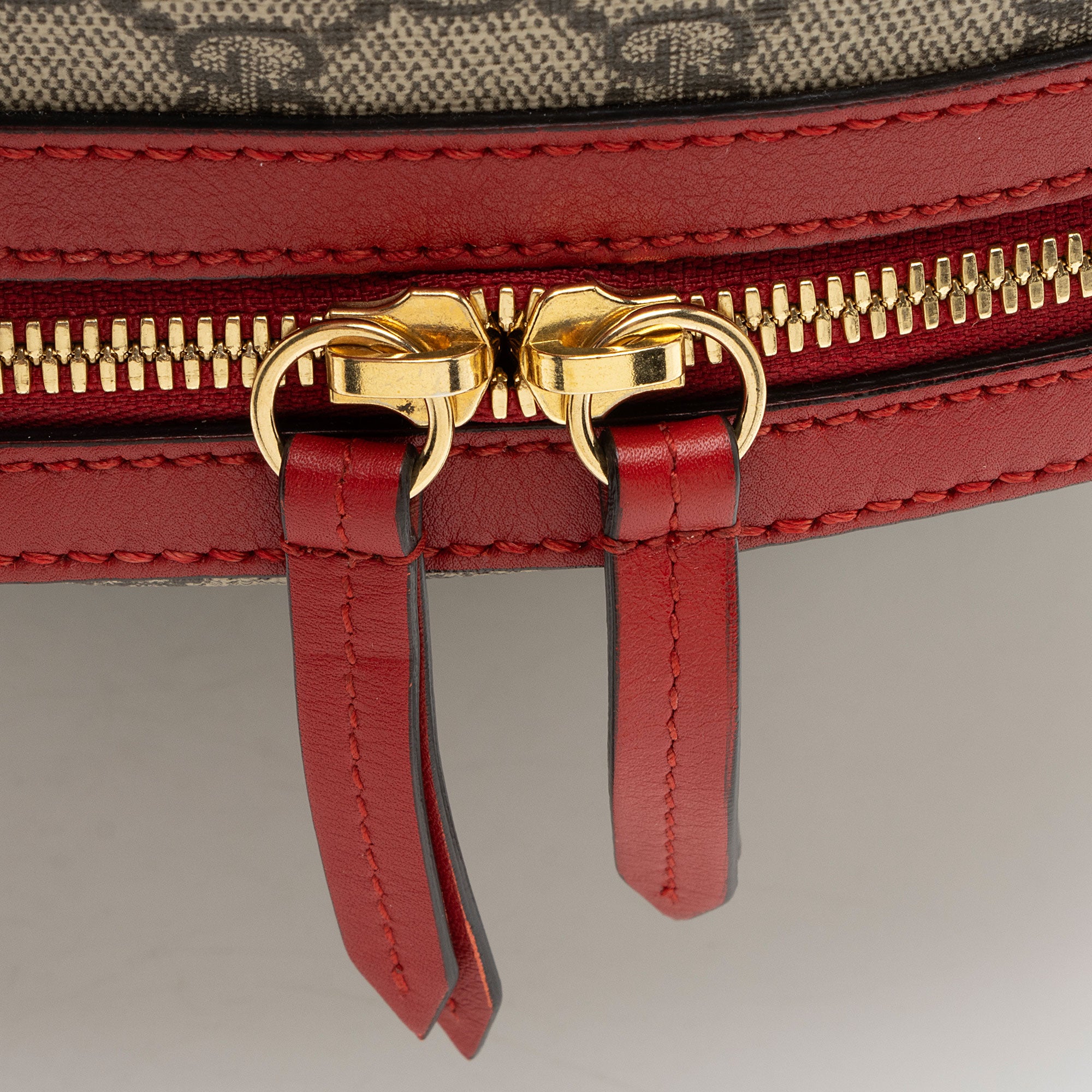 Gucci GG Supreme Embroidered Heart Roses Day Small Backpack