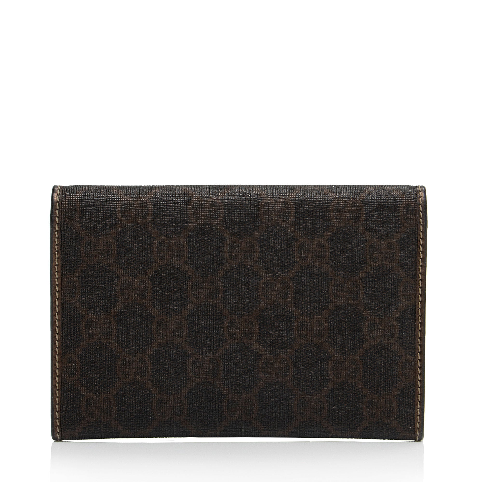 Gucci GG Supreme Compact Wallet (SHF-xH6ST7)