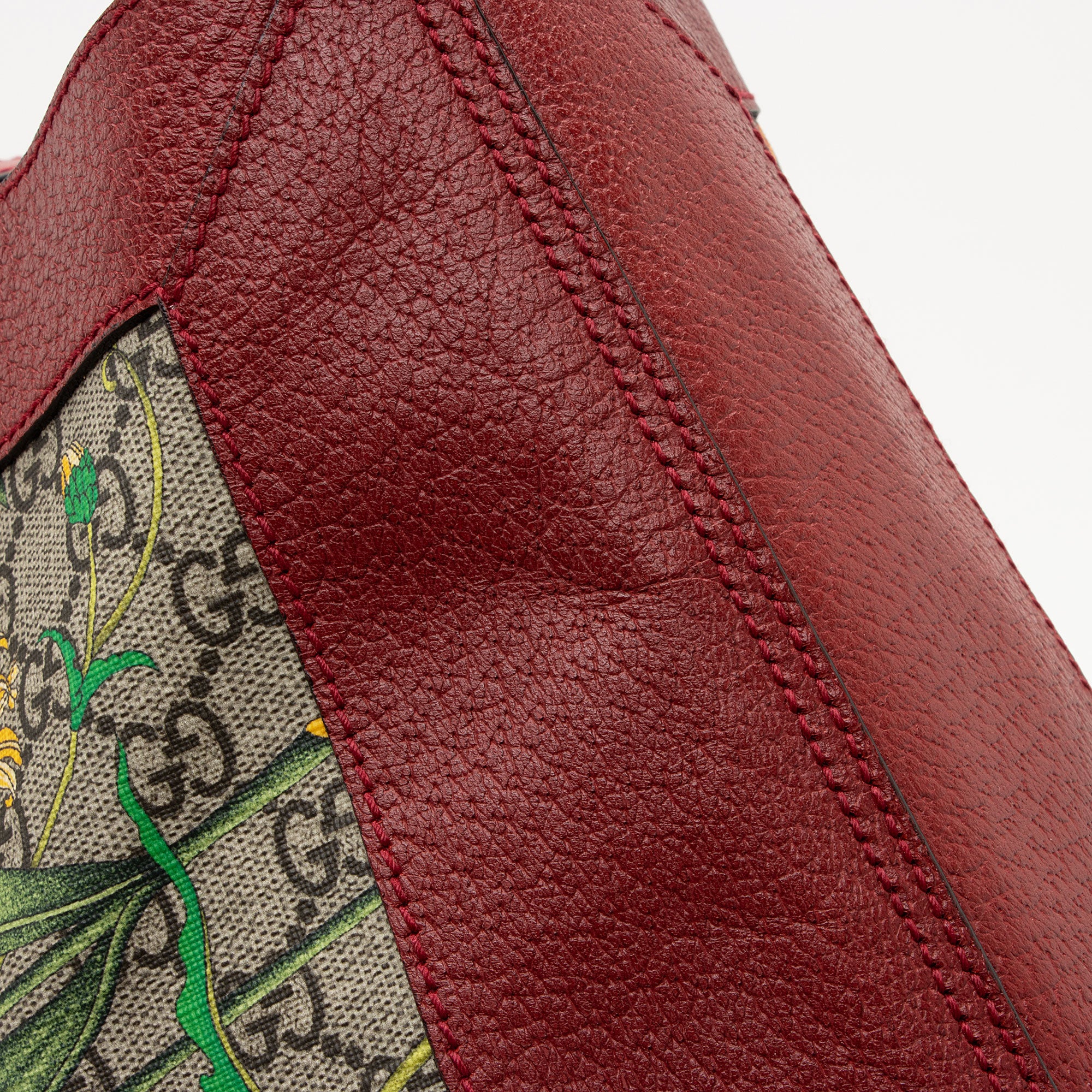 Gucci GG Supreme Flora Ophidia Medium Tote (SHF-nE6t7Y)