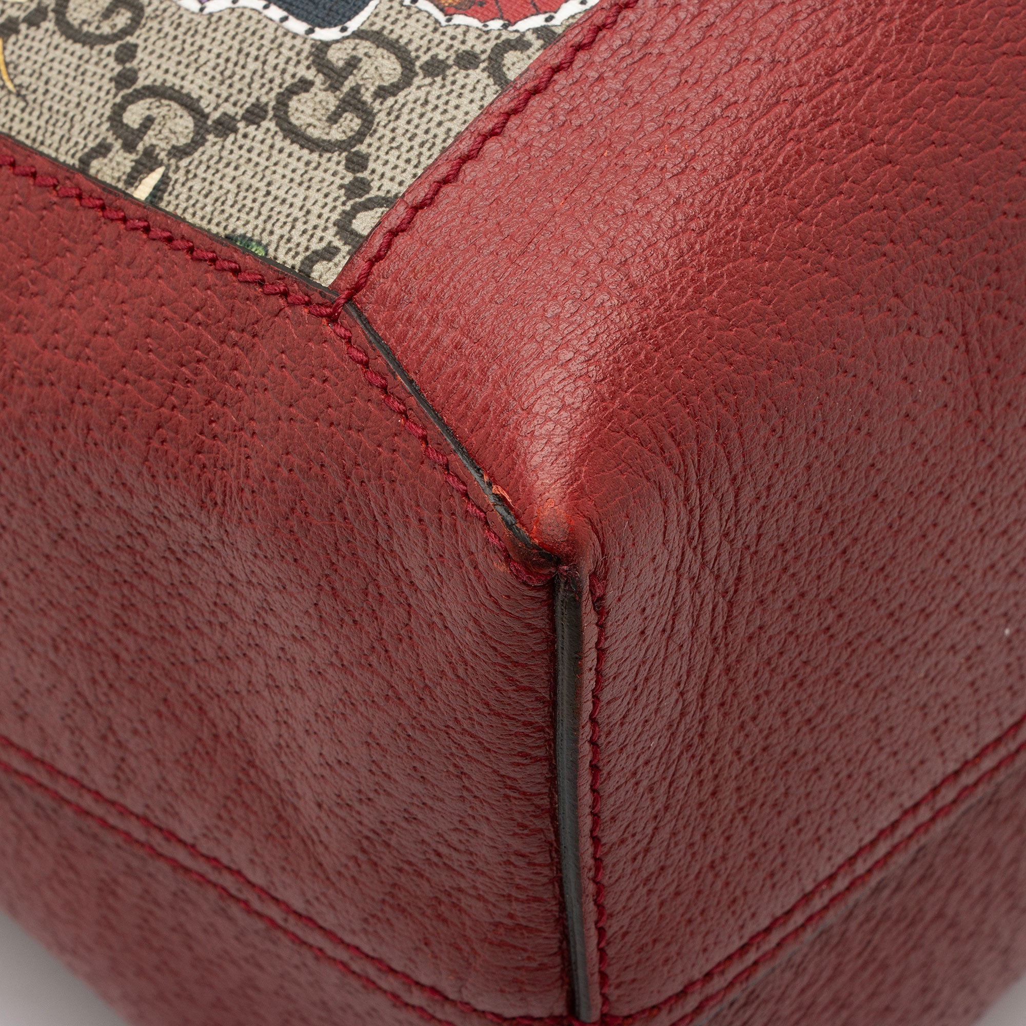 Gucci GG Supreme Flora Ophidia Medium Tote (SHF-nE6t7Y)