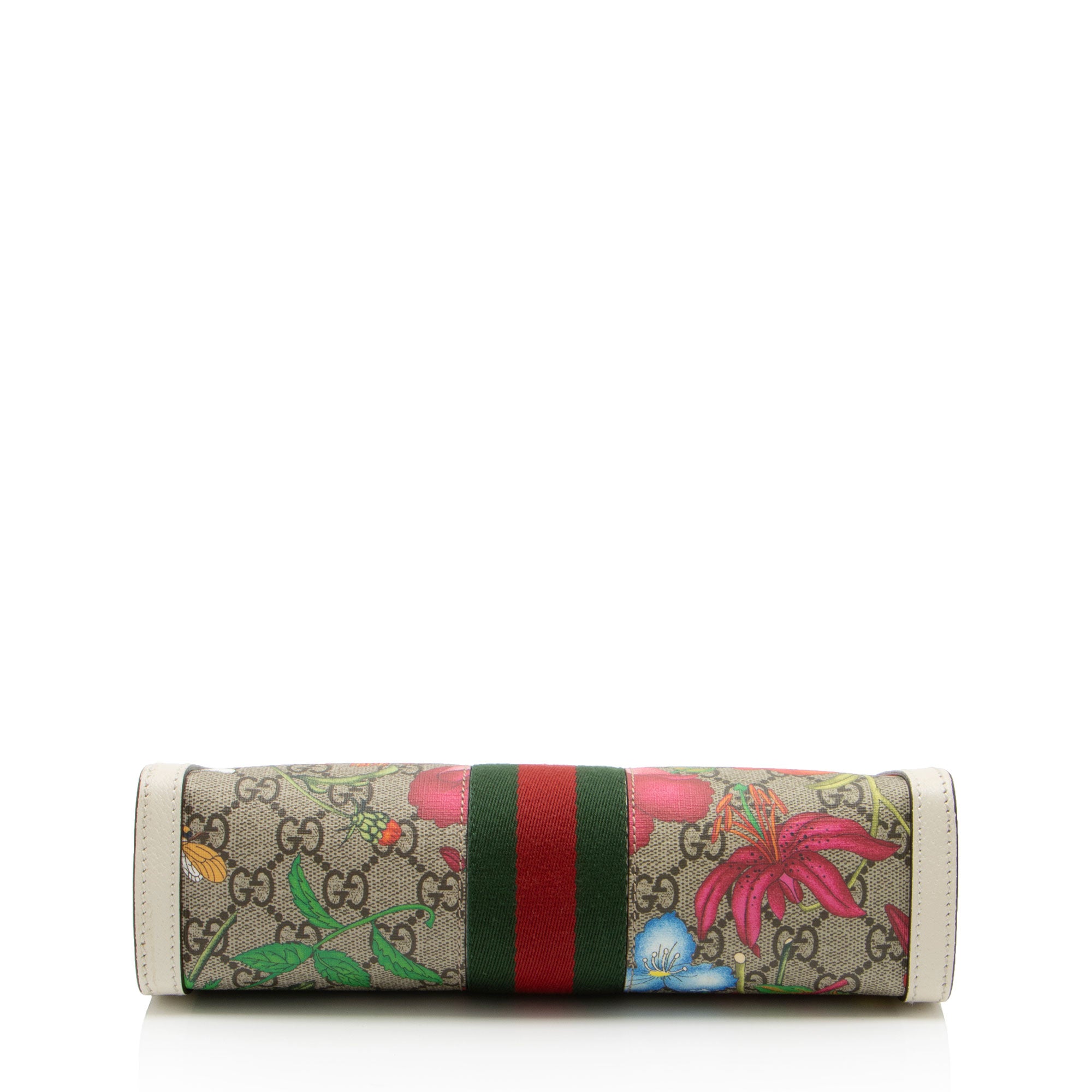 Gucci GG Supreme Flora Ophidia Shoulder Bag (SHF-4KDHW3)