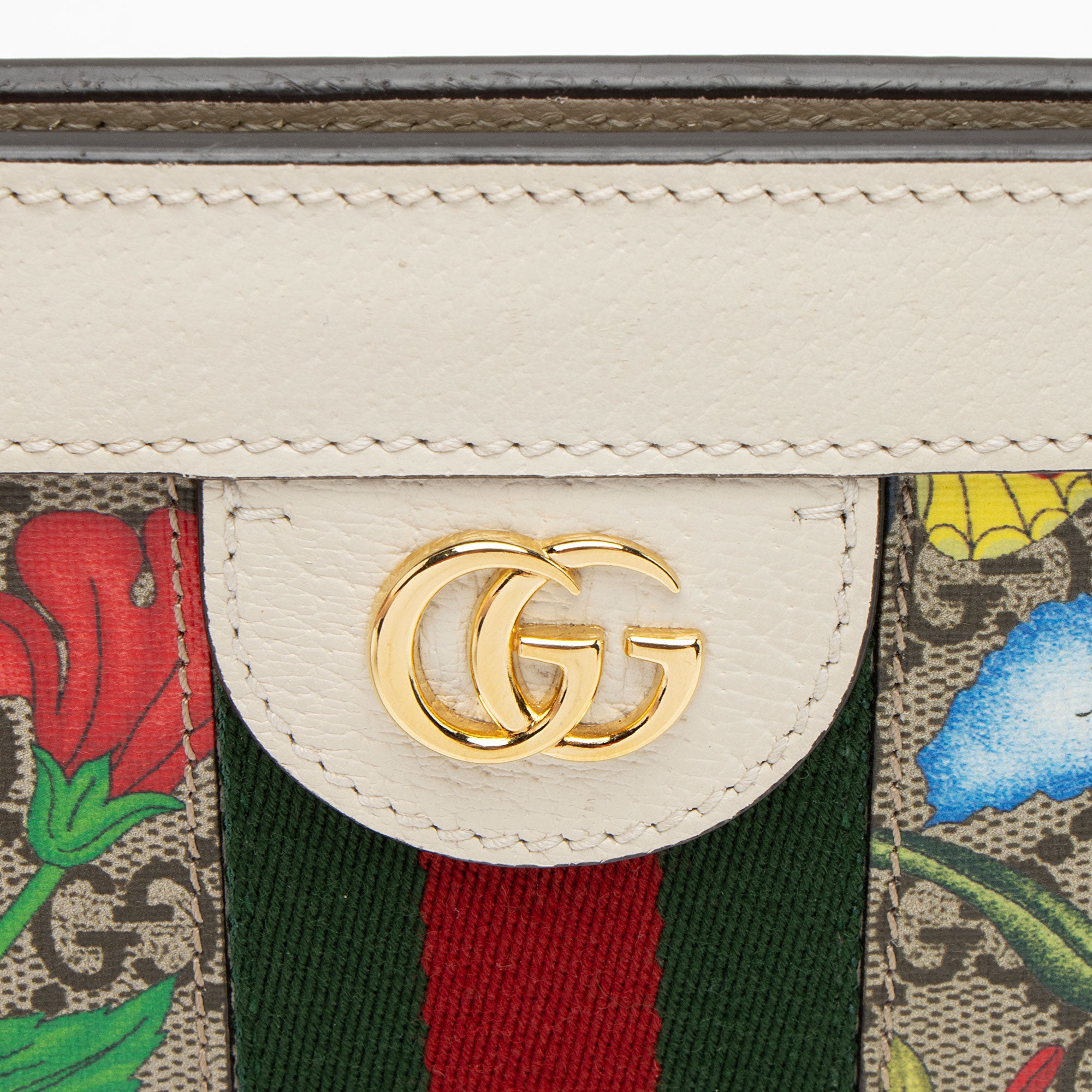 Gucci GG Supreme Flora Ophidia Shoulder Bag (SHF-4KDHW3)