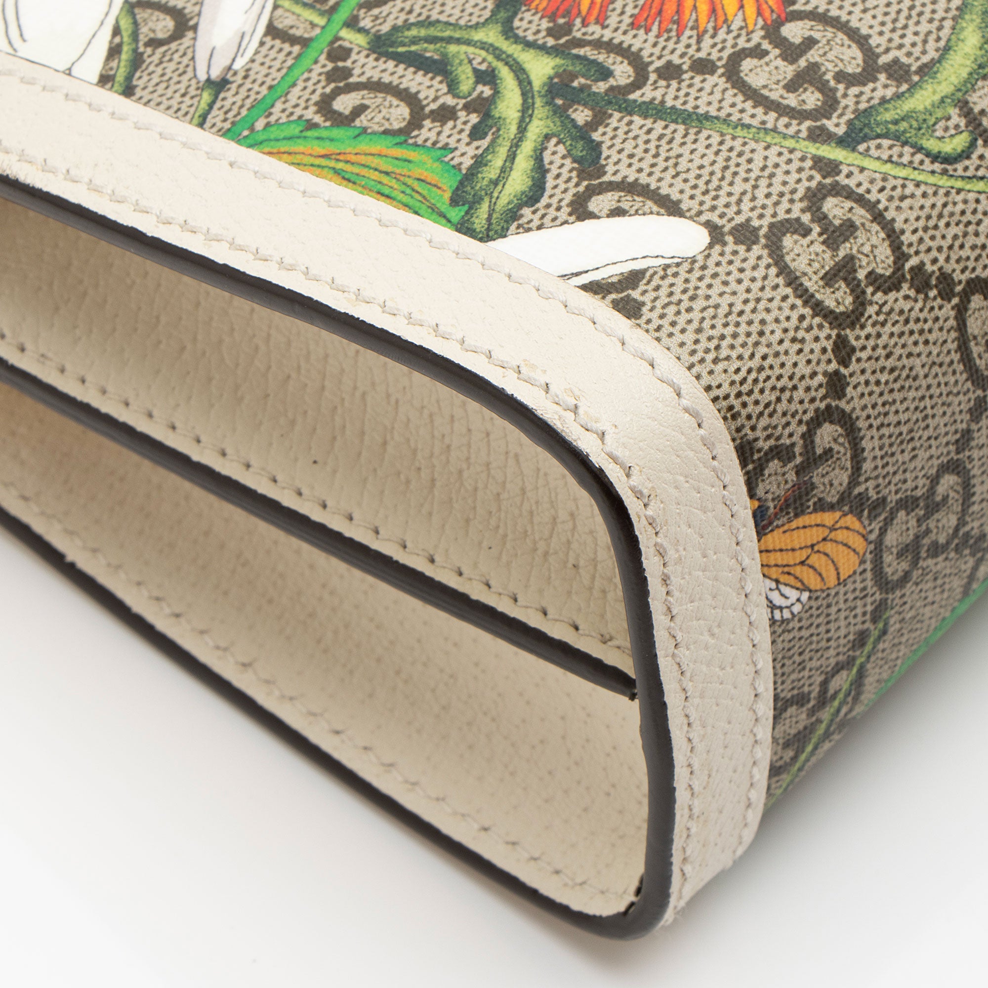 Gucci GG Supreme Flora Ophidia Shoulder Bag (SHF-4KDHW3)