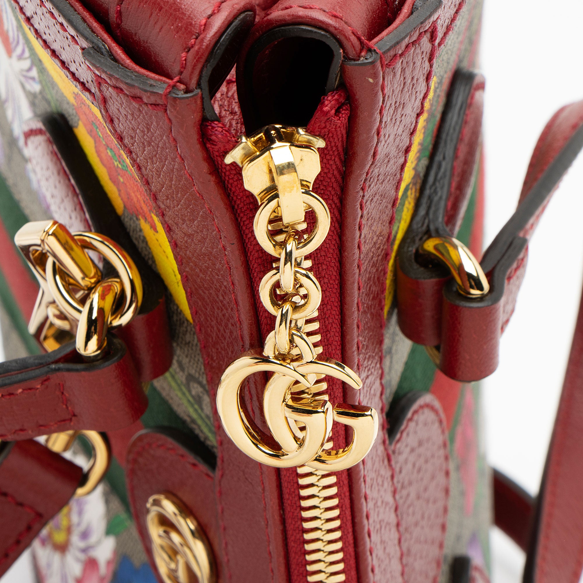 Gucci GG Supreme Flora Ophidia Small Tote (SHF-LiY5iE)