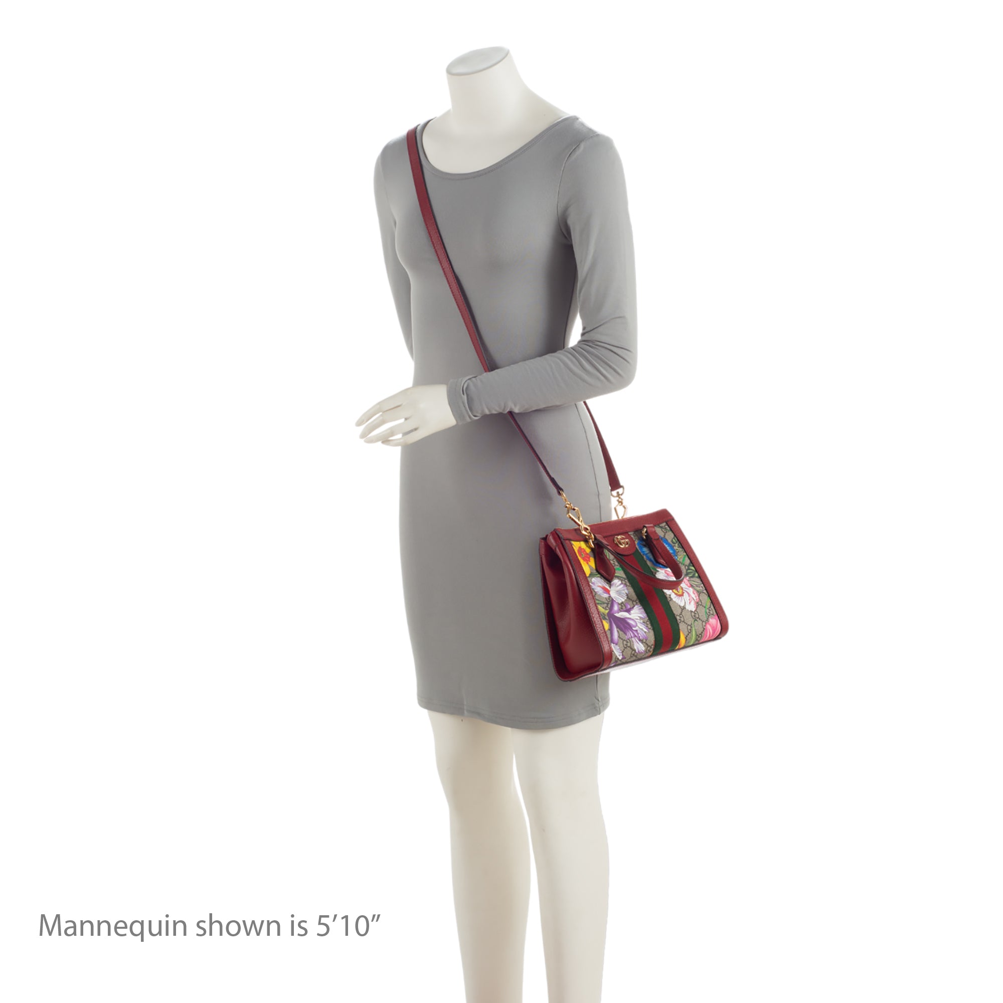 Gucci GG Supreme Flora Ophidia Small Tote (SHF-LiY5iE)