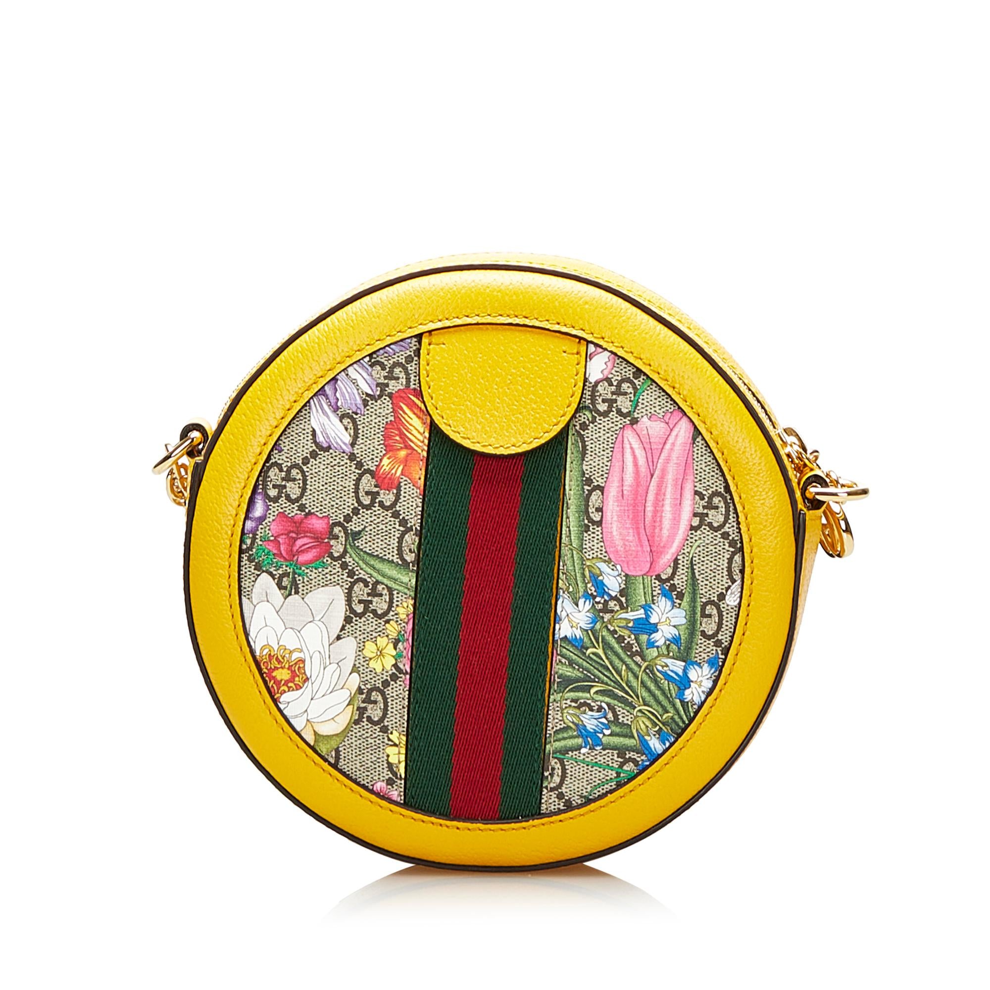 Gucci GG Supreme Flora Ophidia (SHG-36783)