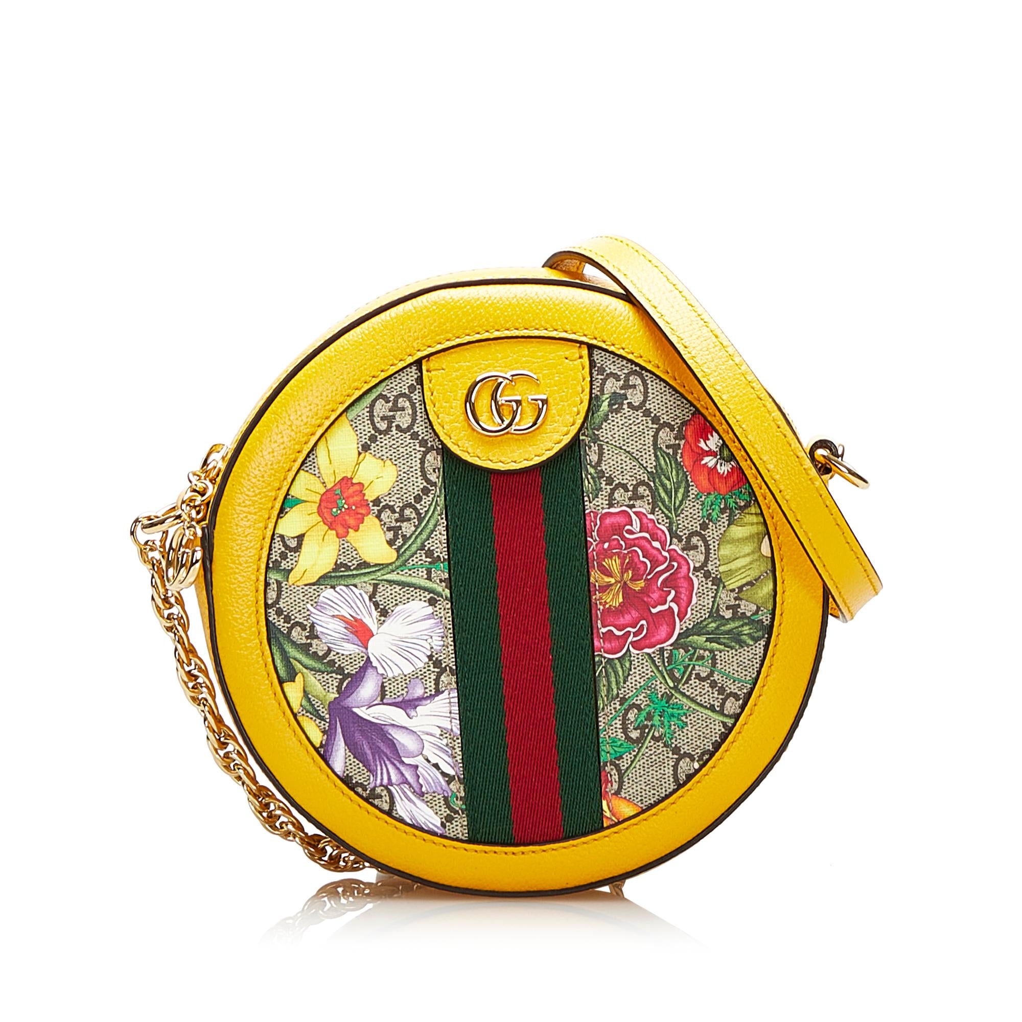 Gucci GG Supreme Flora Ophidia (SHG-36783)