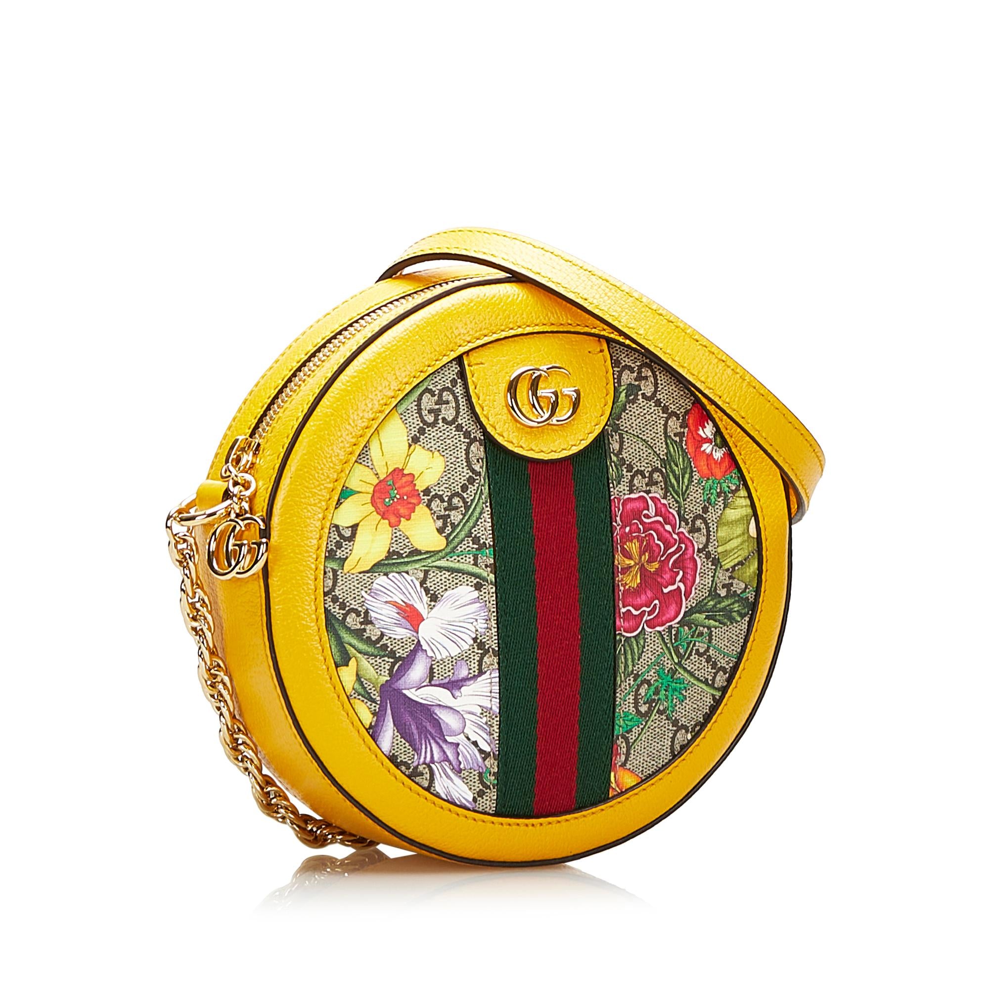 Gucci GG Supreme Flora Ophidia (SHG-36783)