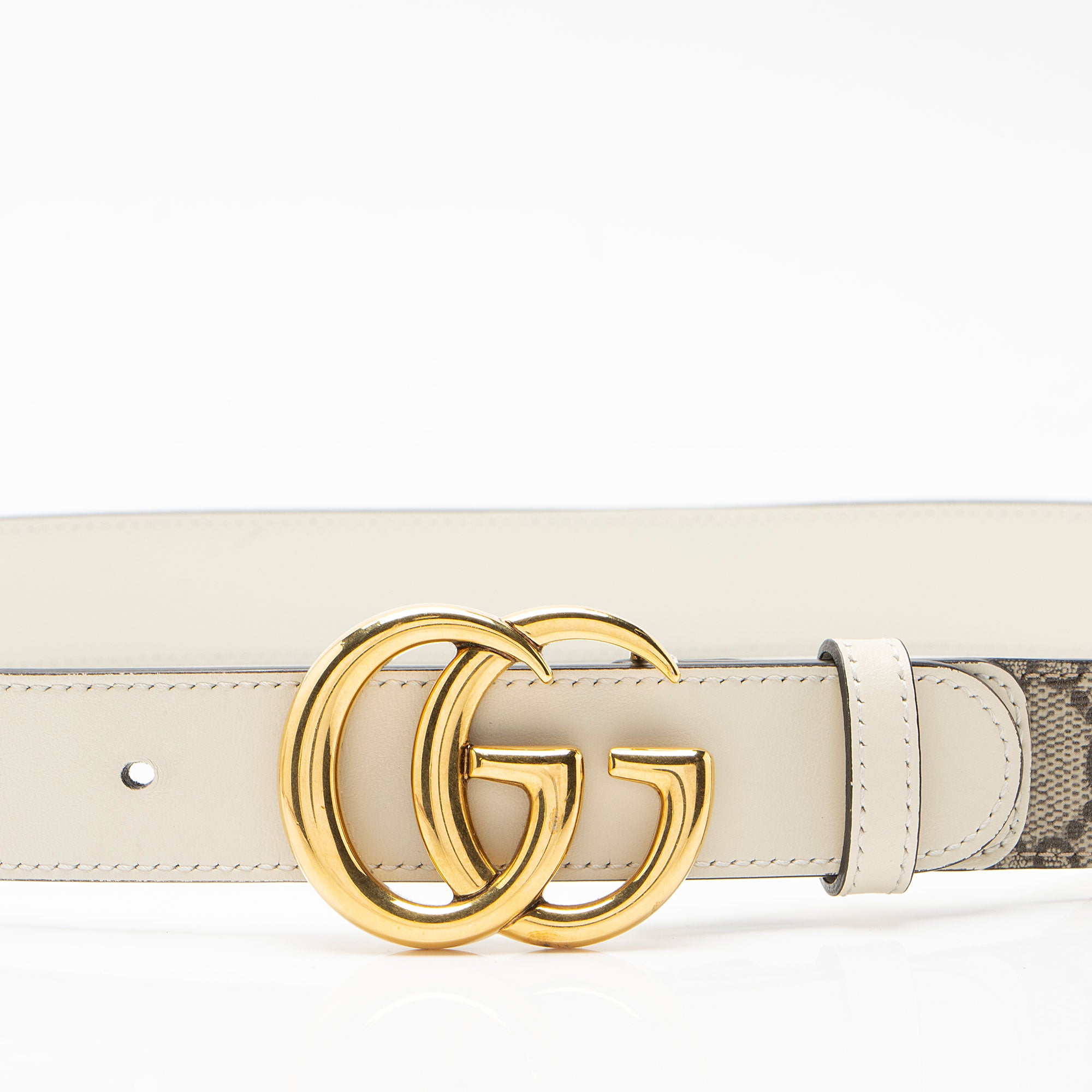 Gucci GG Supreme GG Marmont Thin Belt - Size 36 / 90