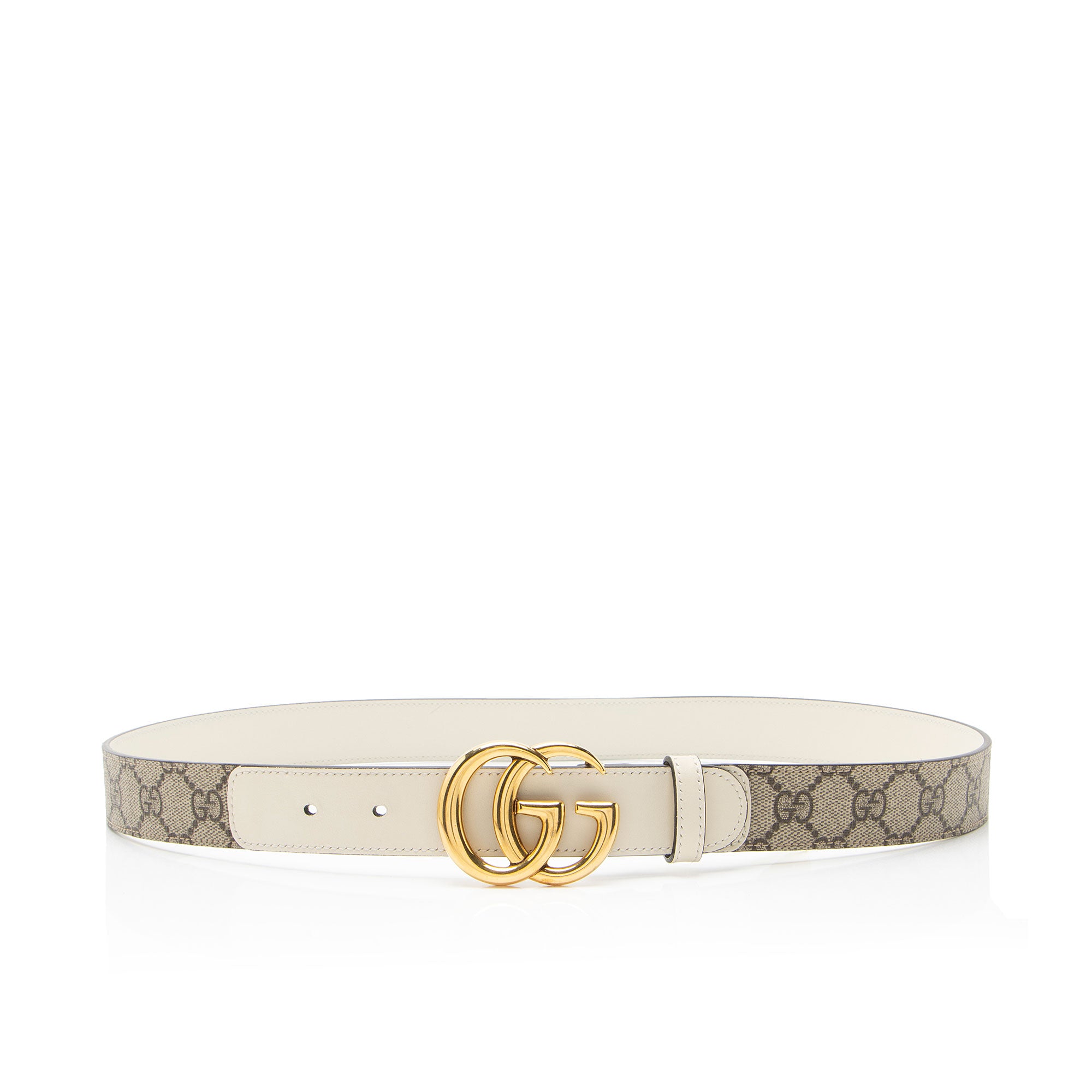 Gucci GG Supreme GG Marmont Thin Belt - Size 36 / 90